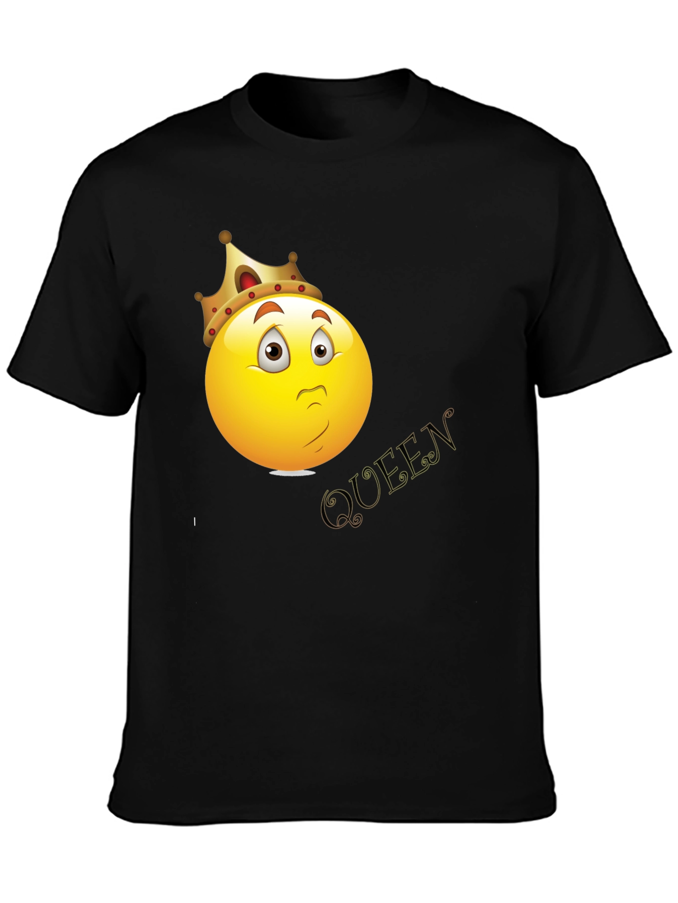 Queen Emoji Graphic T-Shirt