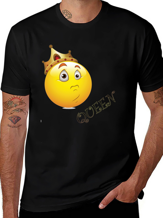 Queen Emoji Graphic T-Shirt