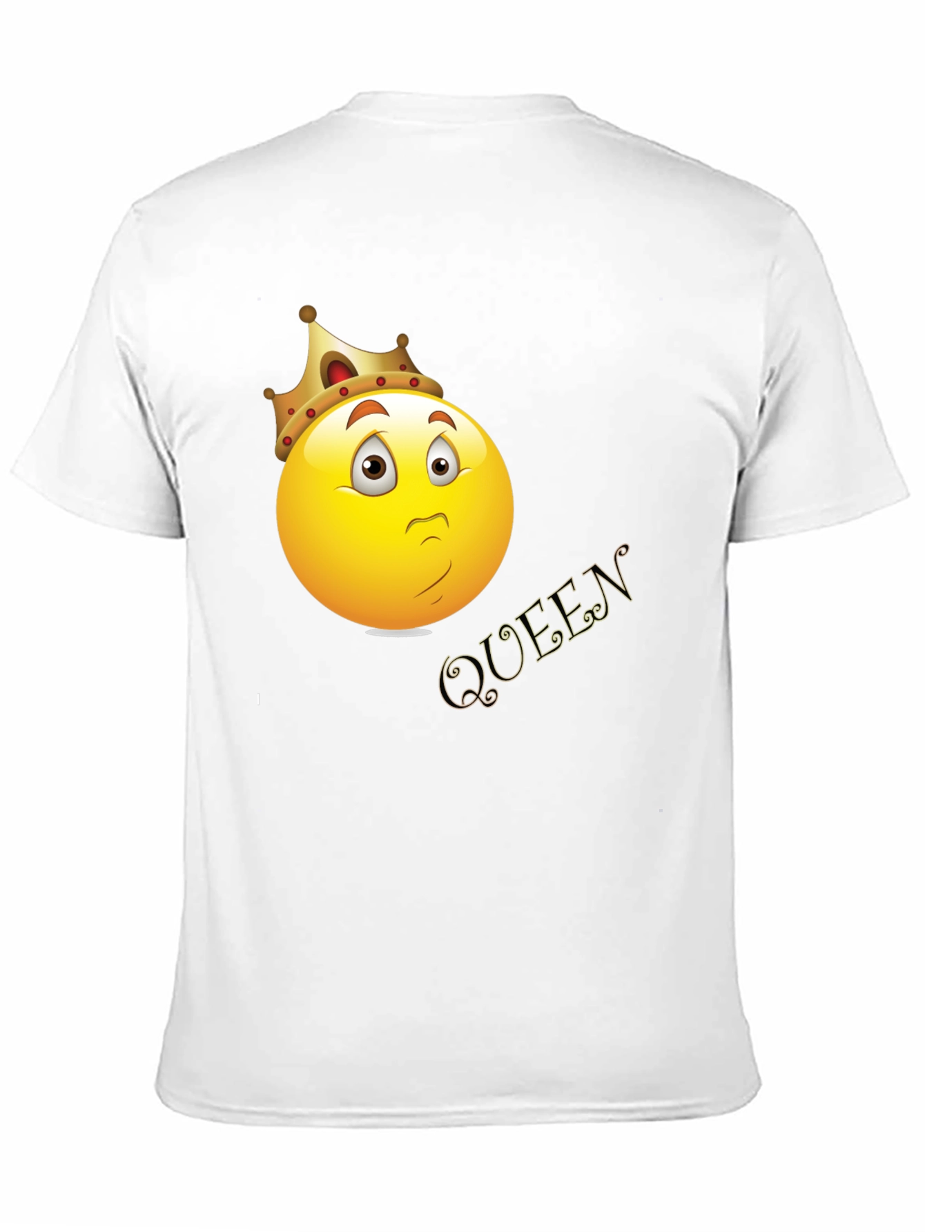Queen Emoji Graphic T-Shirt