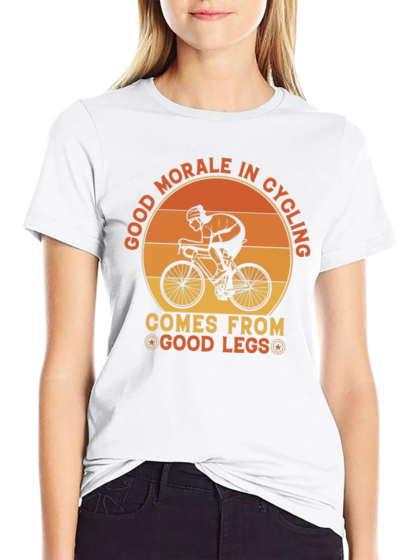 Cycling Morale Graphic T-Shirt