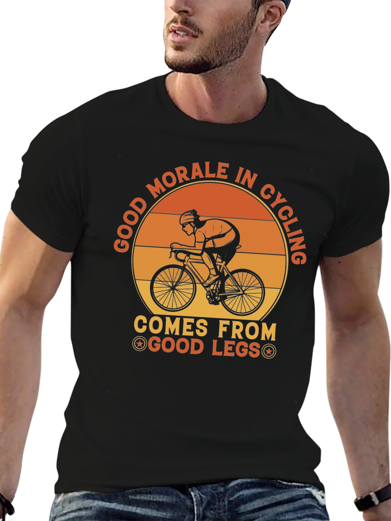 Cycling Morale Graphic T-Shirt