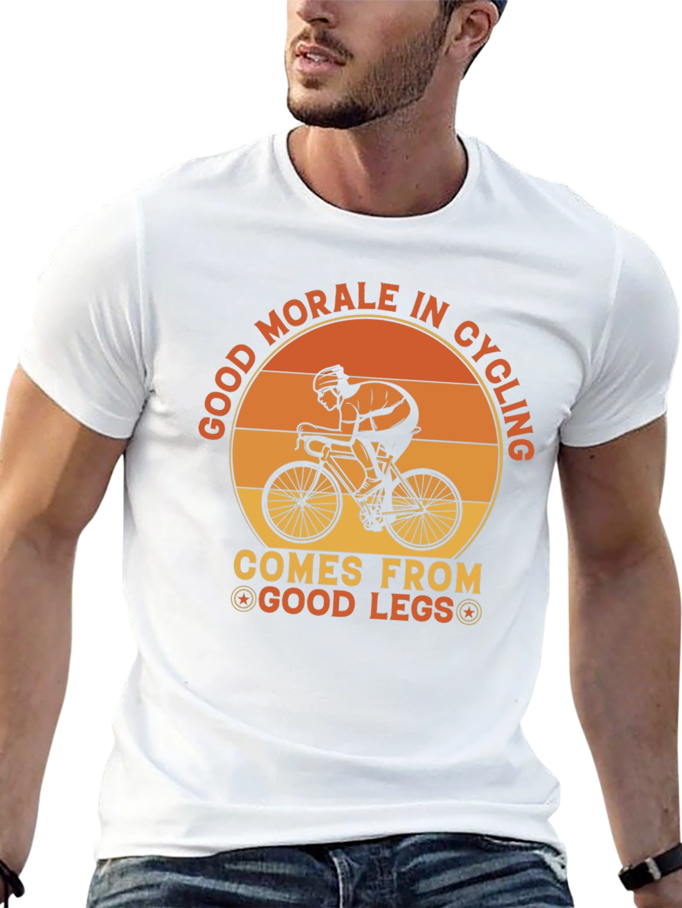Cycling Morale Graphic T-Shirt