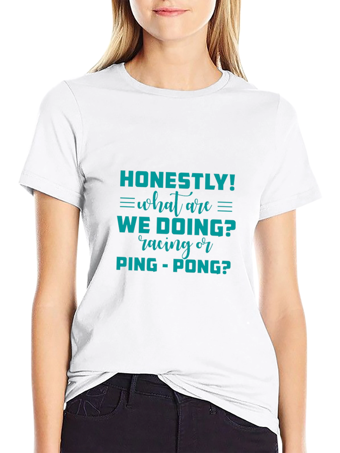 Funny Racing or Ping-Pong T-Shirt