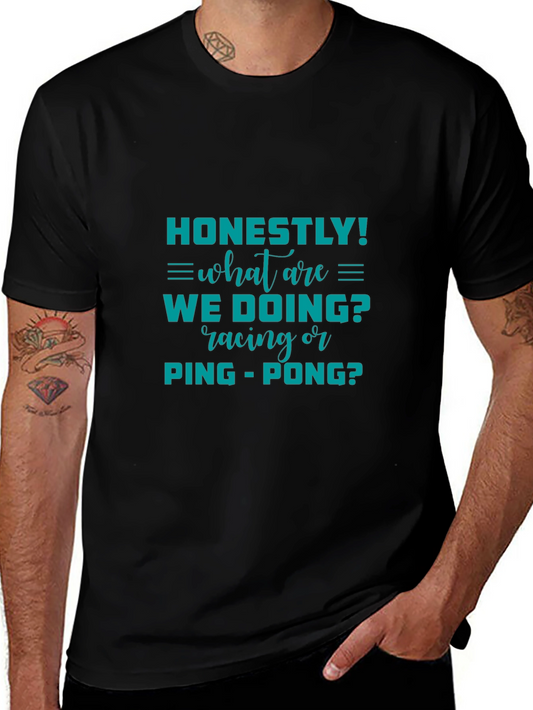 Funny Racing or Ping-Pong T-Shirt