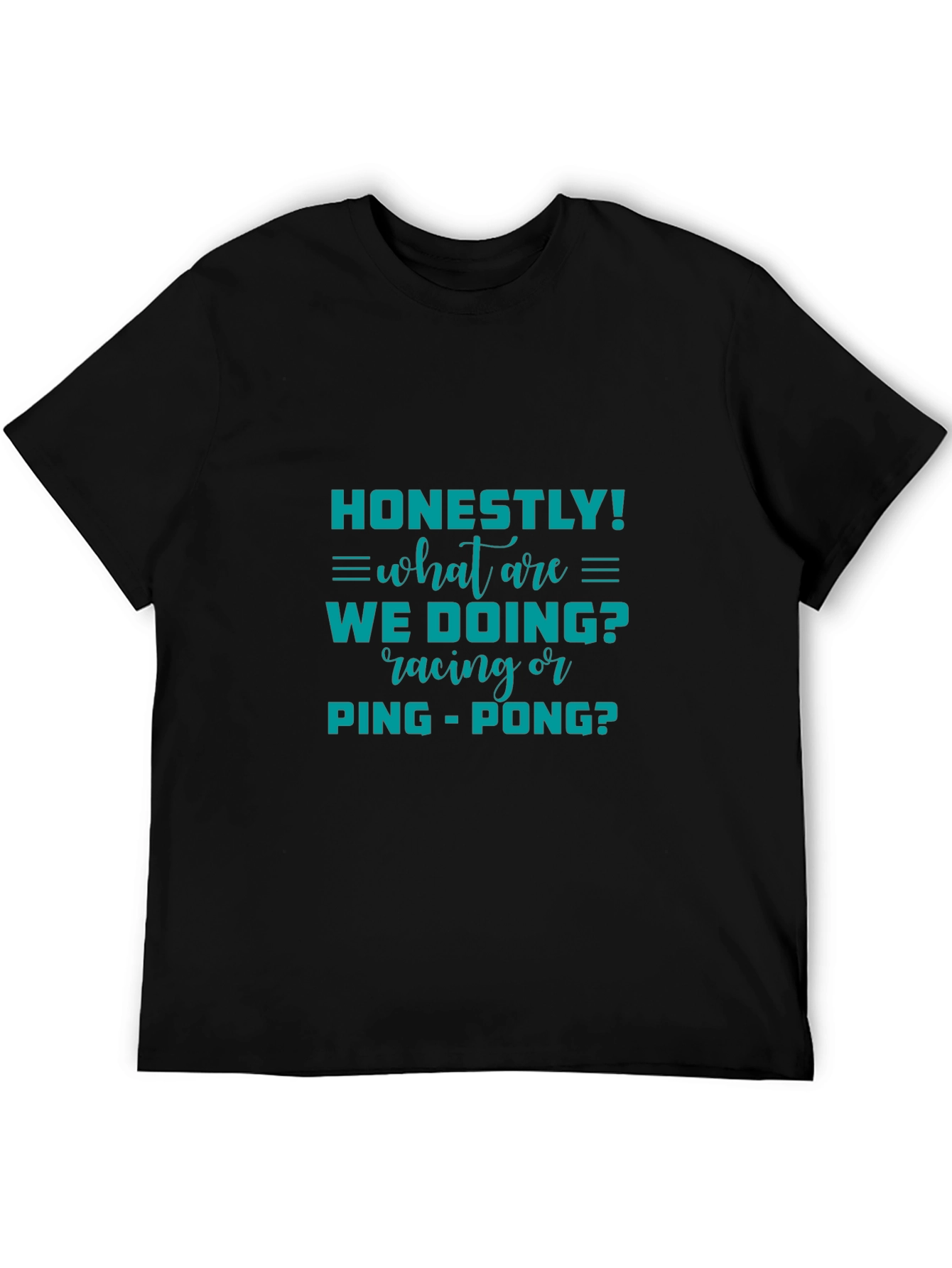 Funny Racing or Ping-Pong T-Shirt