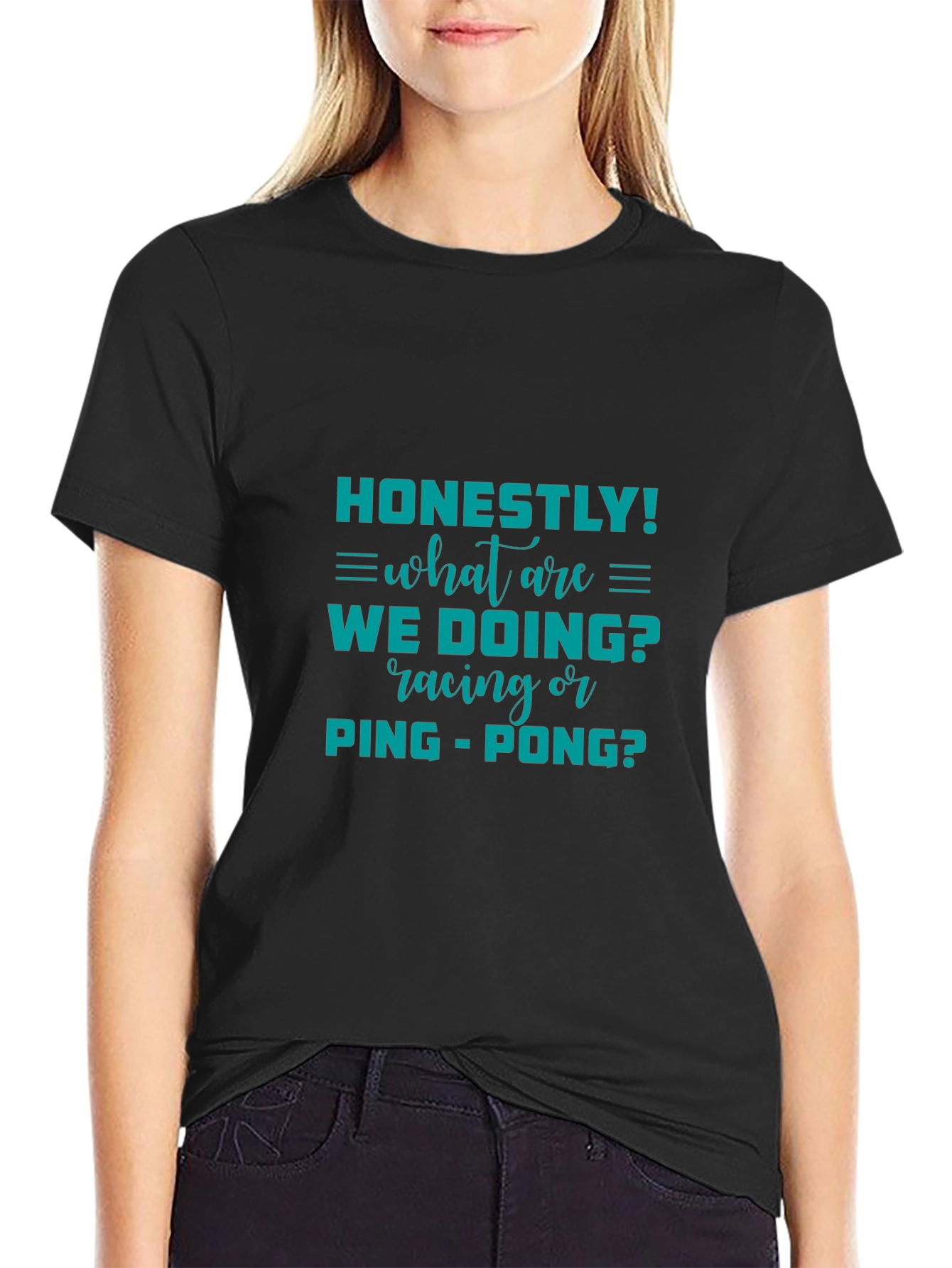 Funny Racing or Ping-Pong T-Shirt