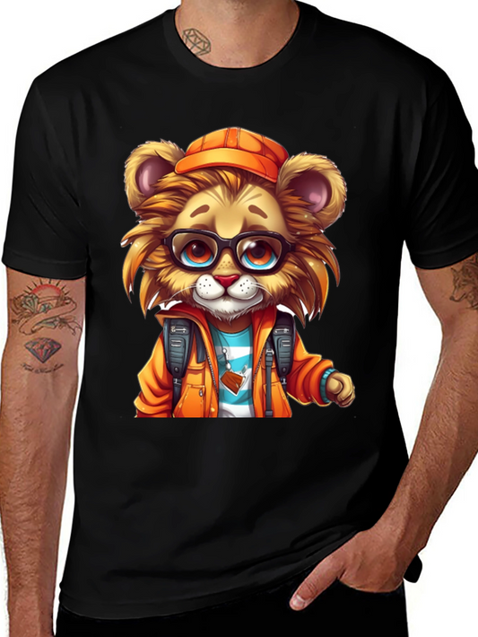 Cool Lion Graphic T-Shirt