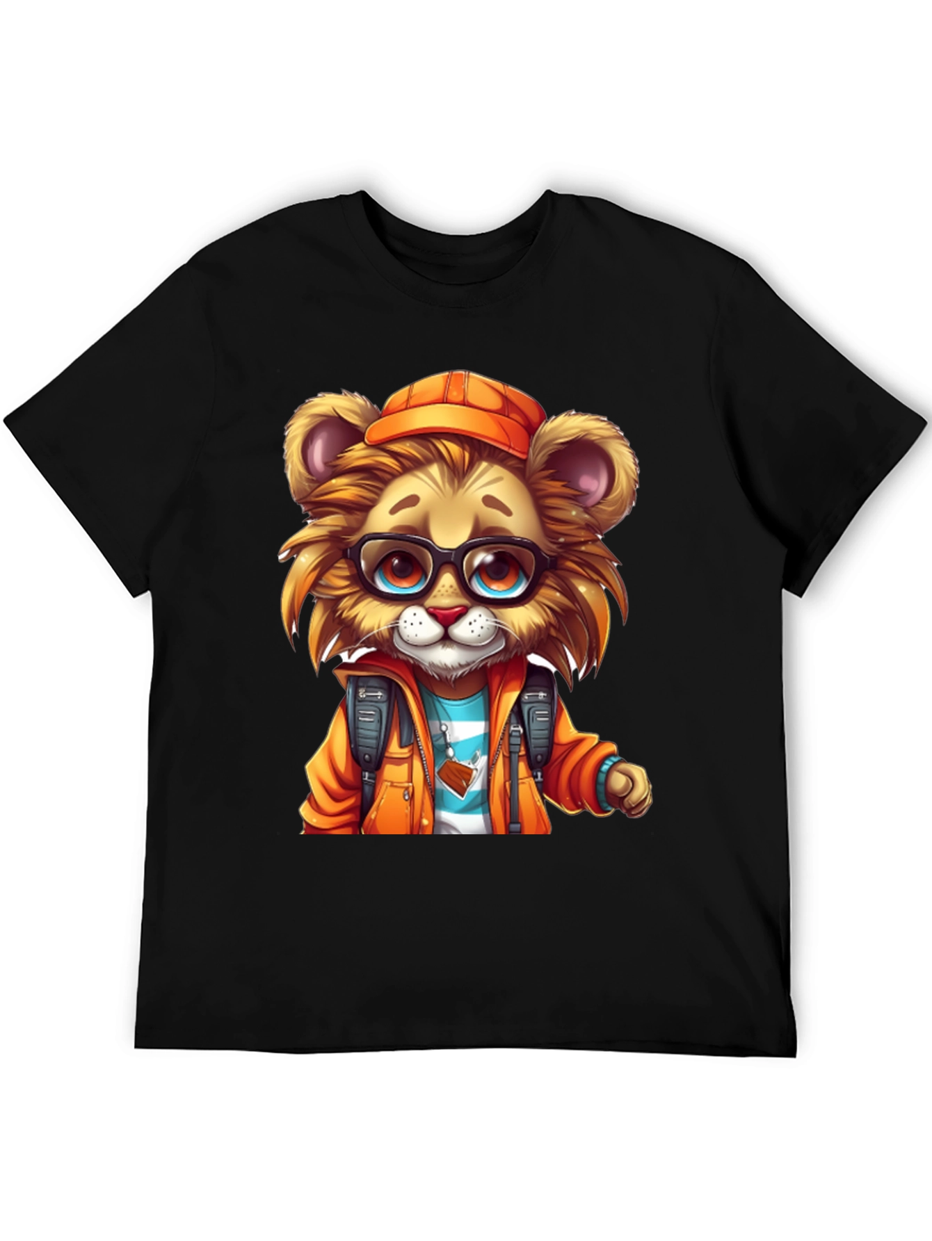 Cool Lion Graphic T-Shirt