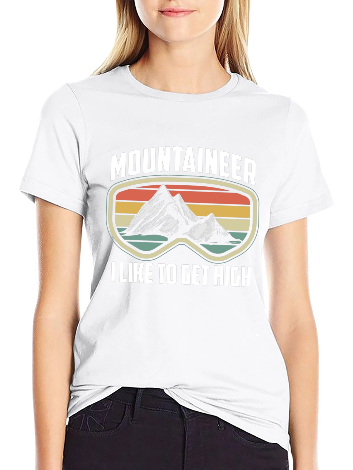 Mountaineer I Like to Get High Graphic Tee