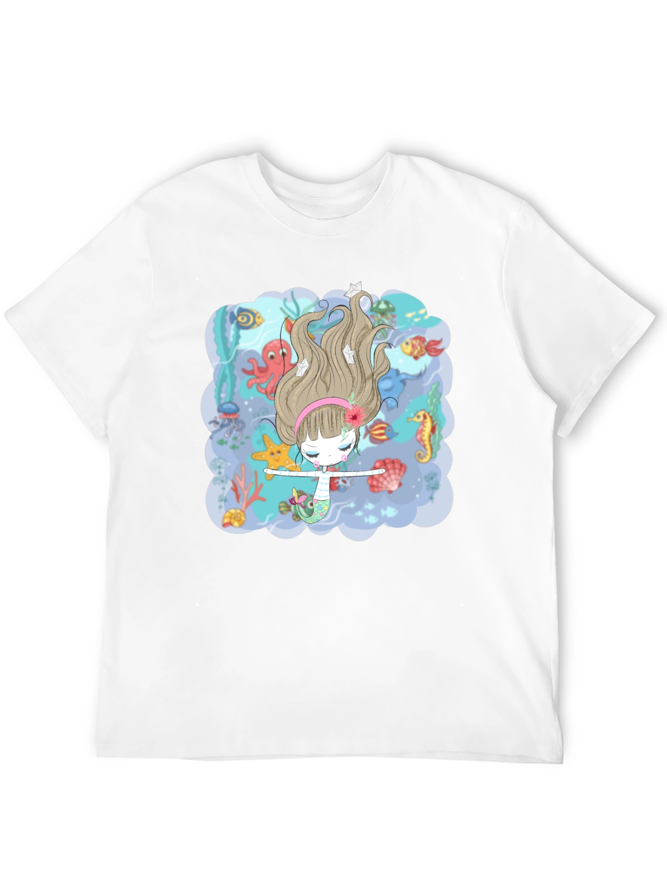 Mermaid T-Shirt - Undersea Adventure Design