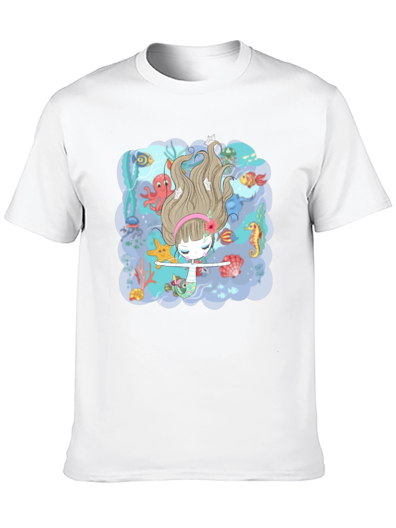 Mermaid T-Shirt - Undersea Adventure Design