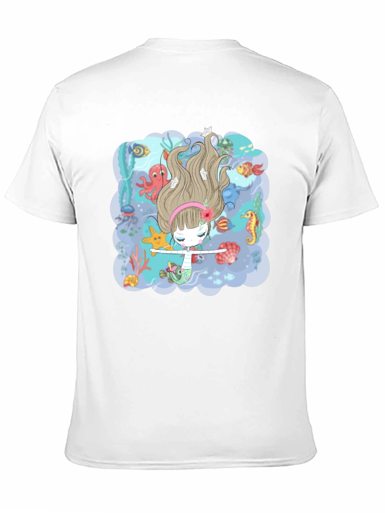 Mermaid T-Shirt - Undersea Adventure Design