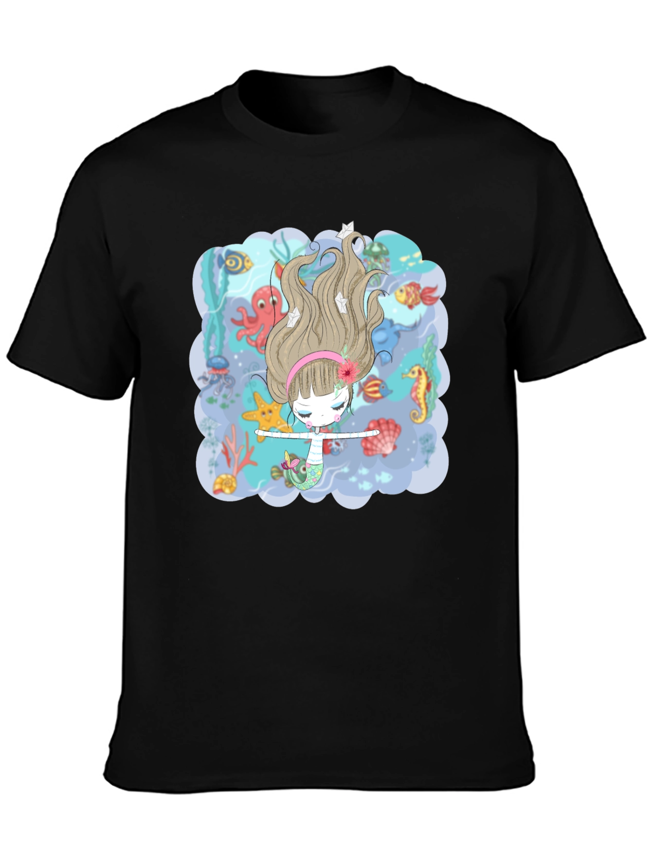 Mermaid T-Shirt - Undersea Adventure Design