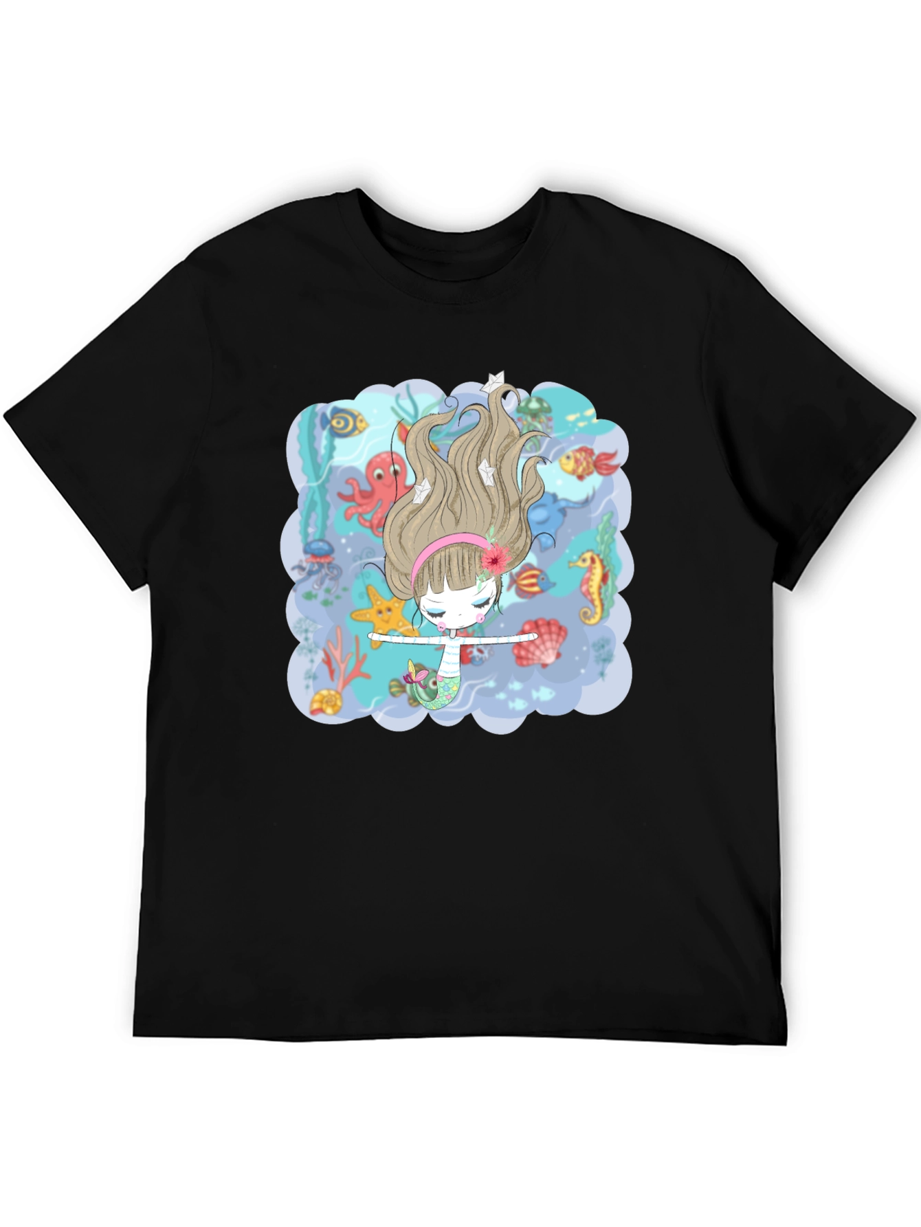 Mermaid T-Shirt - Undersea Adventure Design