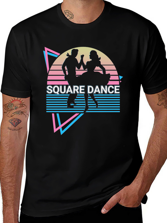Retro Square Dance T-Shirt