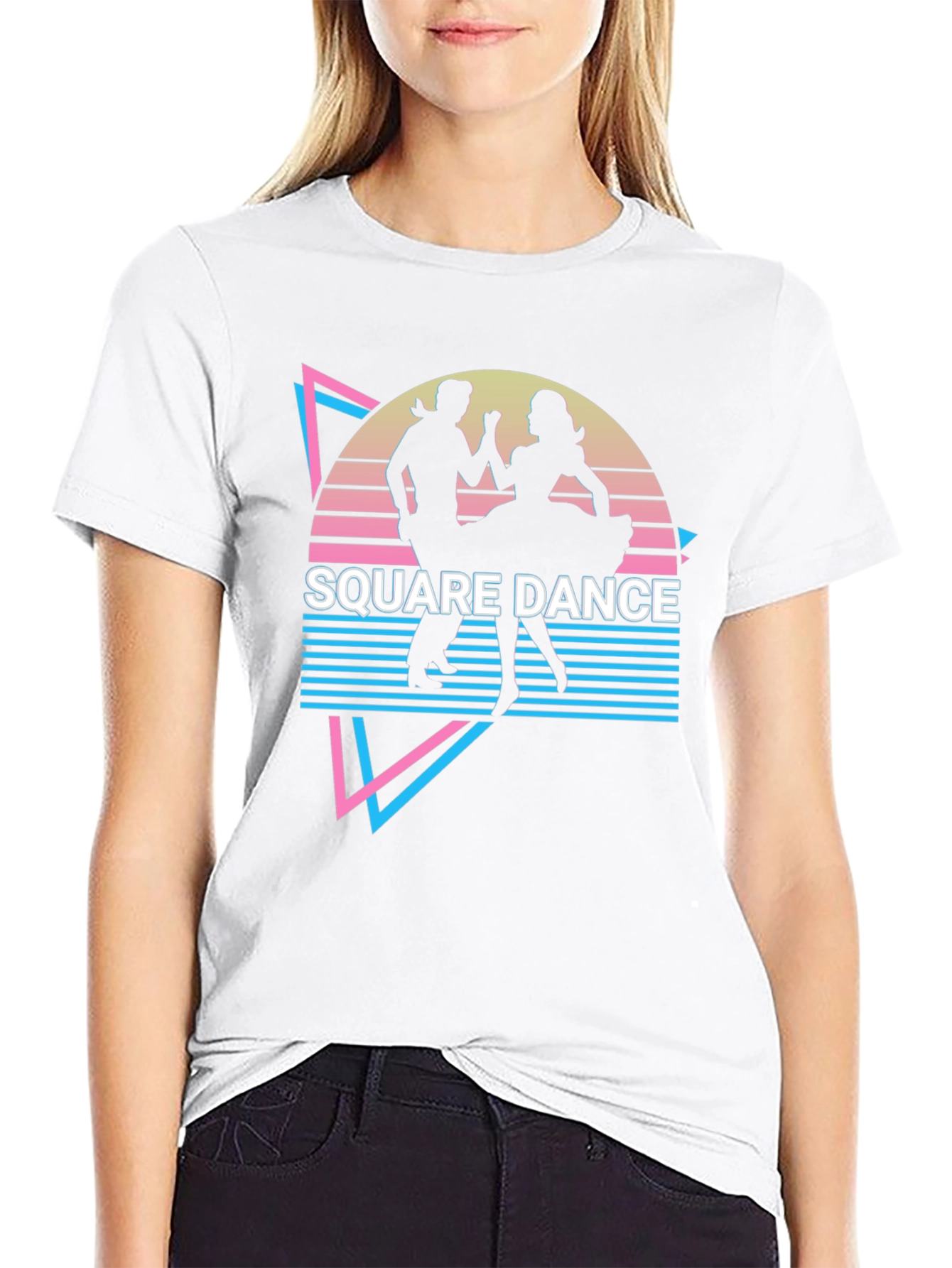 Retro Square Dance T-Shirt