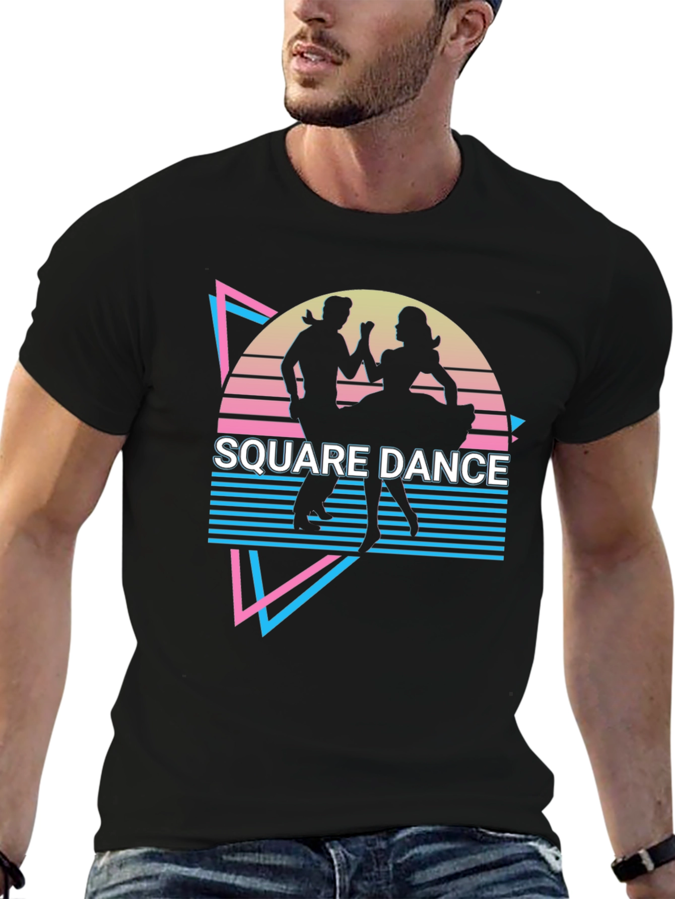 Retro Square Dance T-Shirt