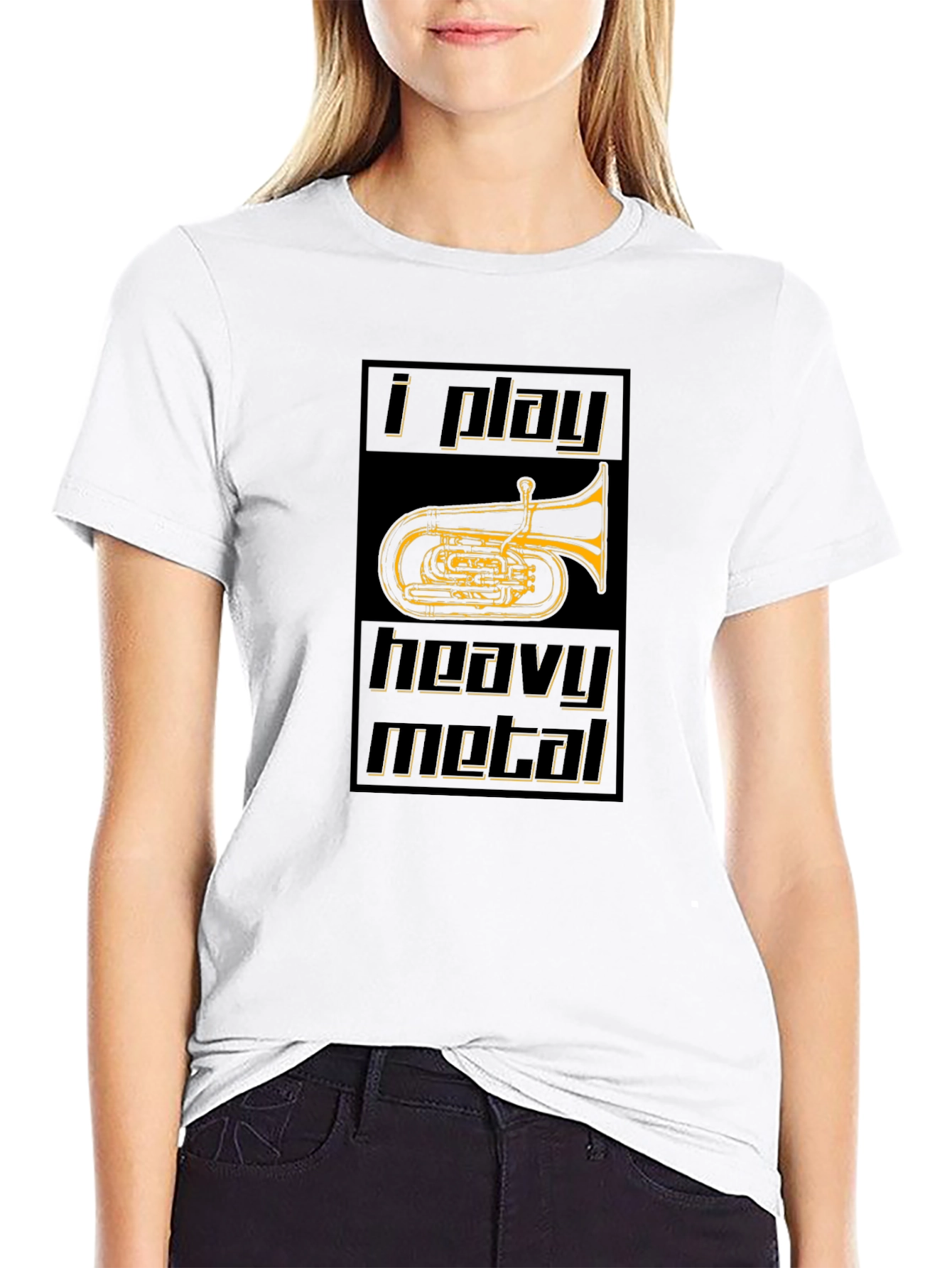 I Play Heavy Metal Tuba T-Shirt