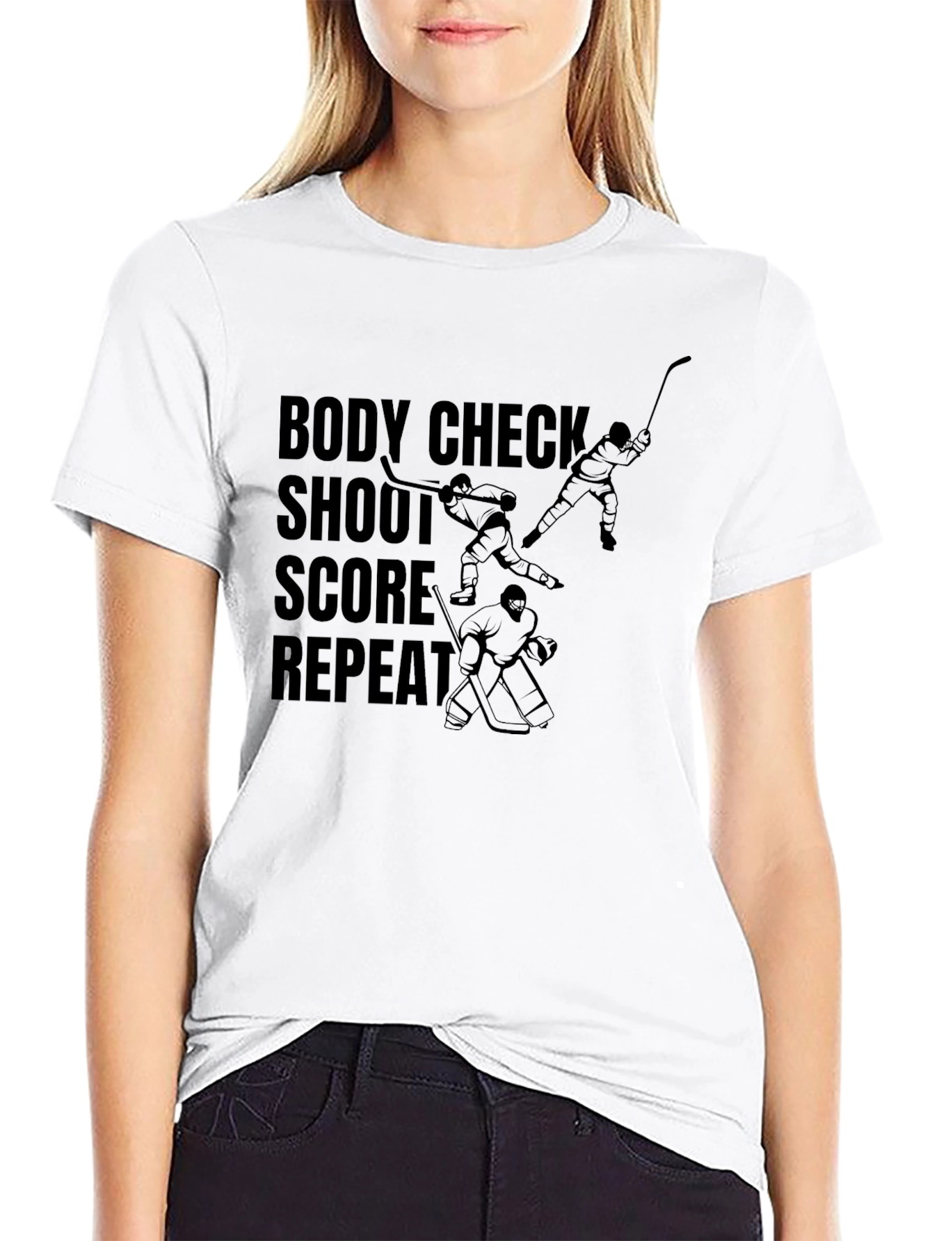Hockey Body Check T-Shirt