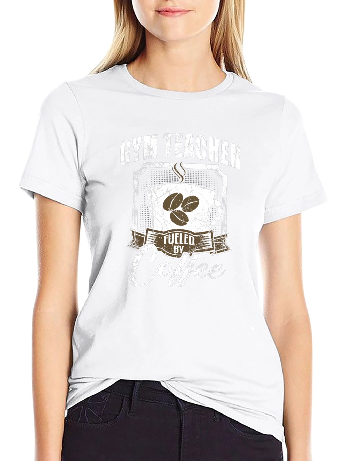 Gym Teacher Fueled By Coffee T-Shirt