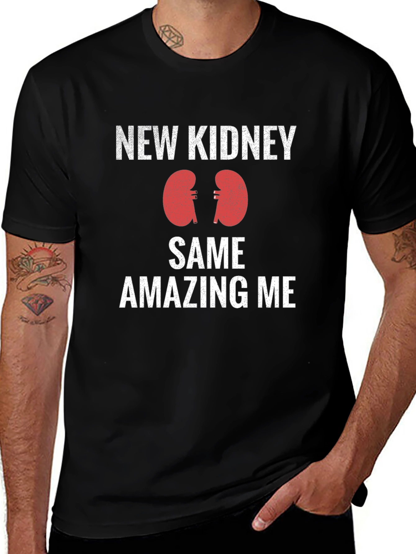 New Kidney Same Amazing Me Graphic Tee