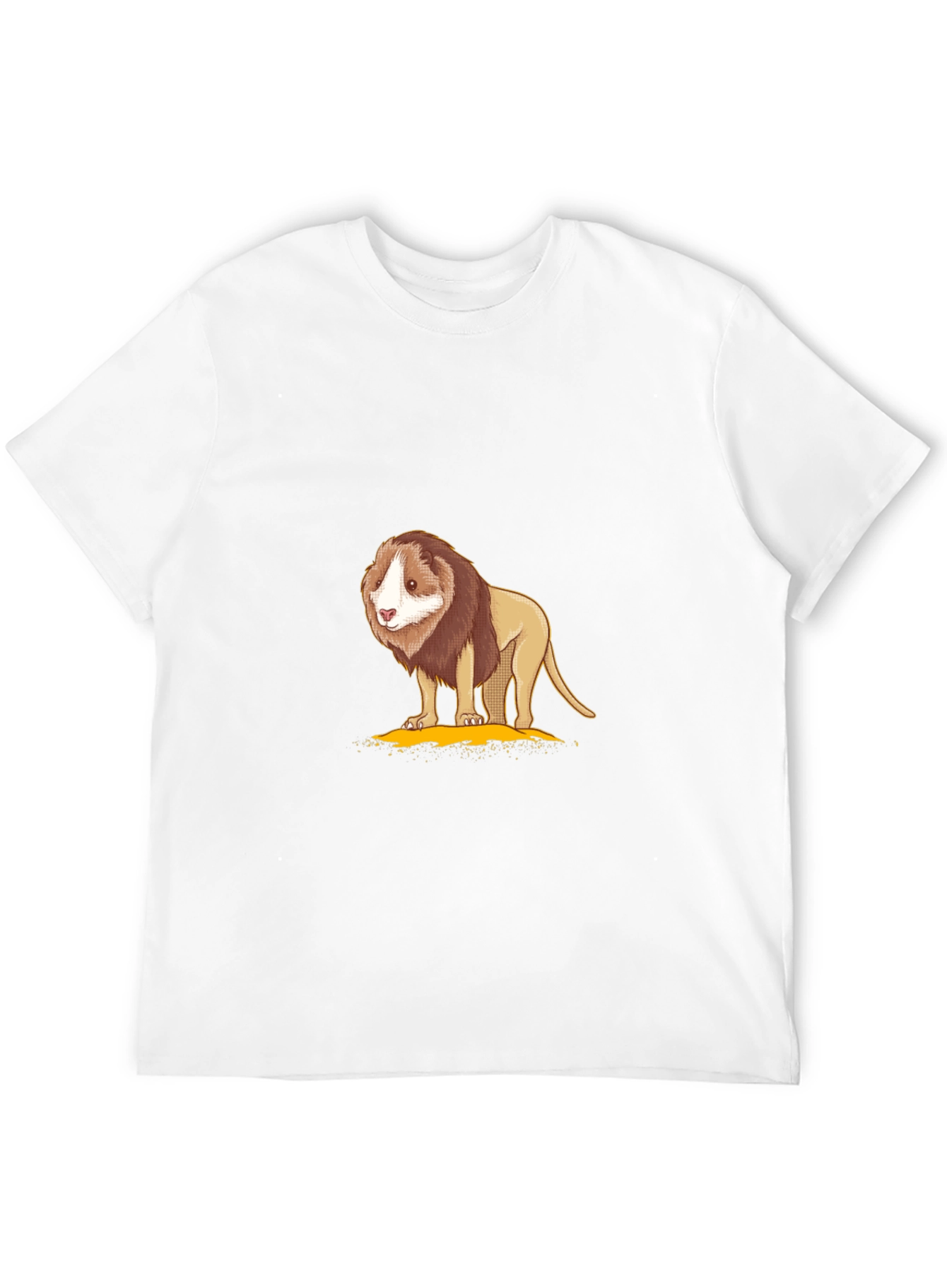 Lion Graphic T-Shirt - Soft Cotton Blend