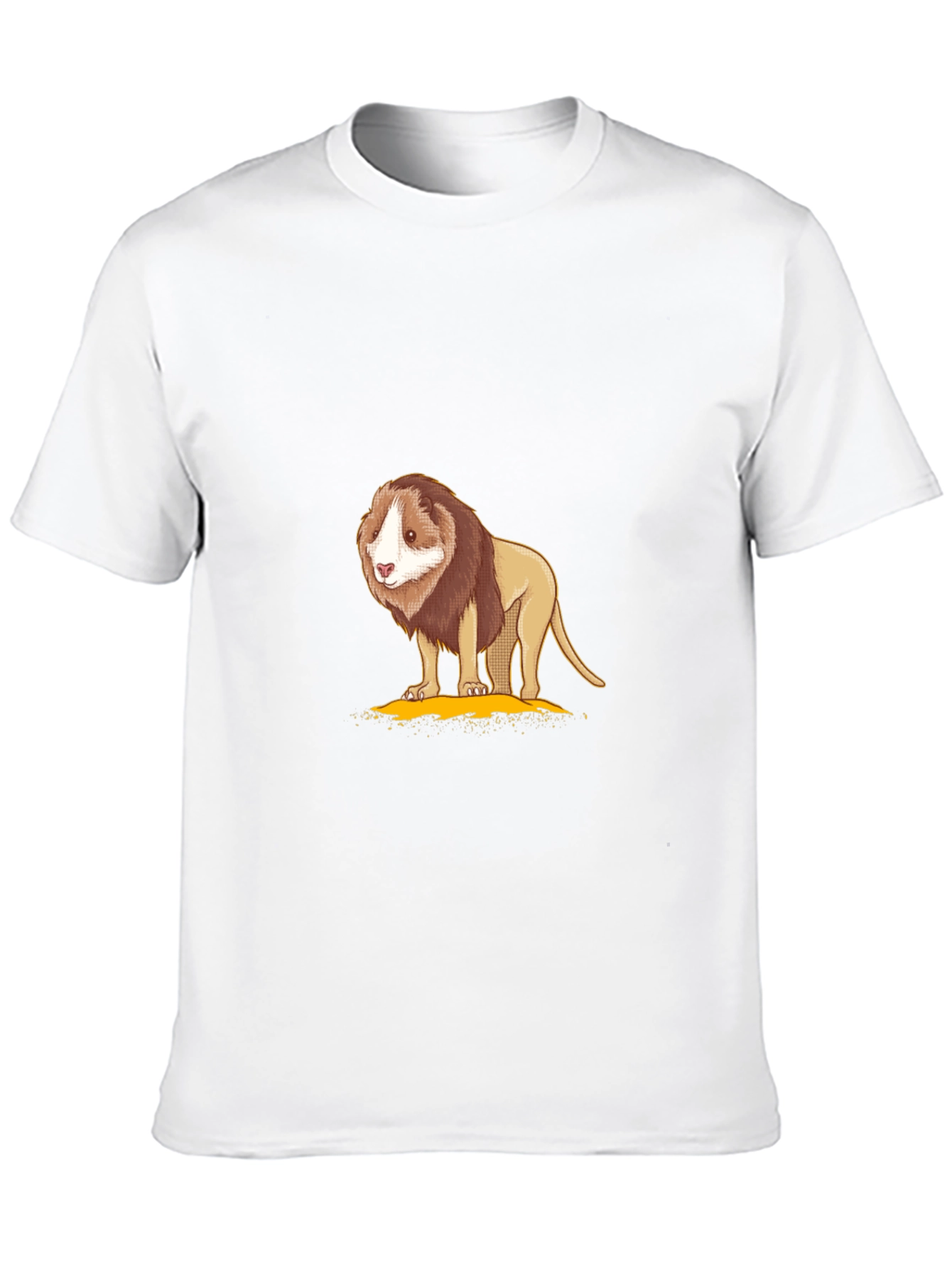 Lion Graphic T-Shirt - Soft Cotton Blend