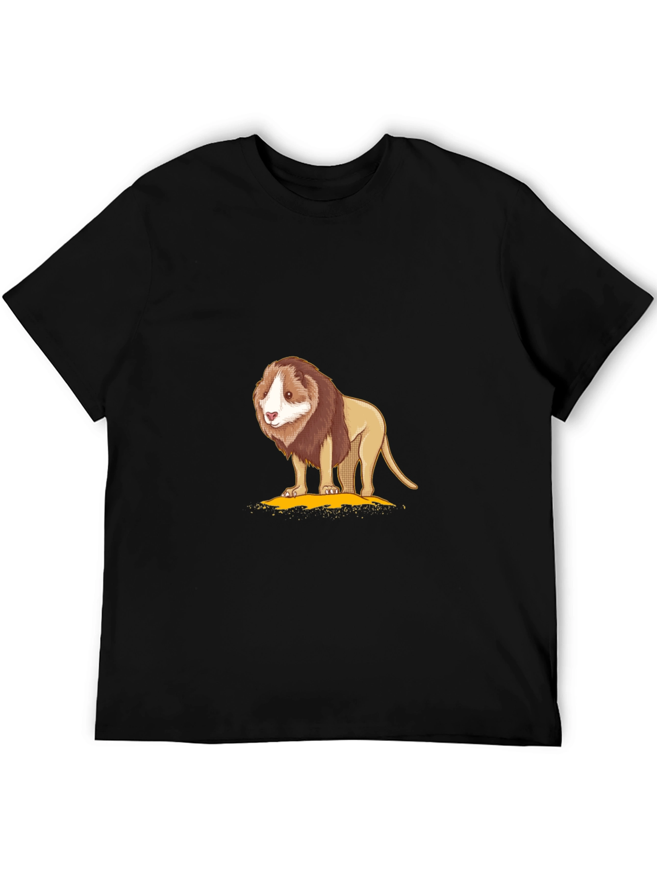 Lion Graphic T-Shirt - Soft Cotton Blend