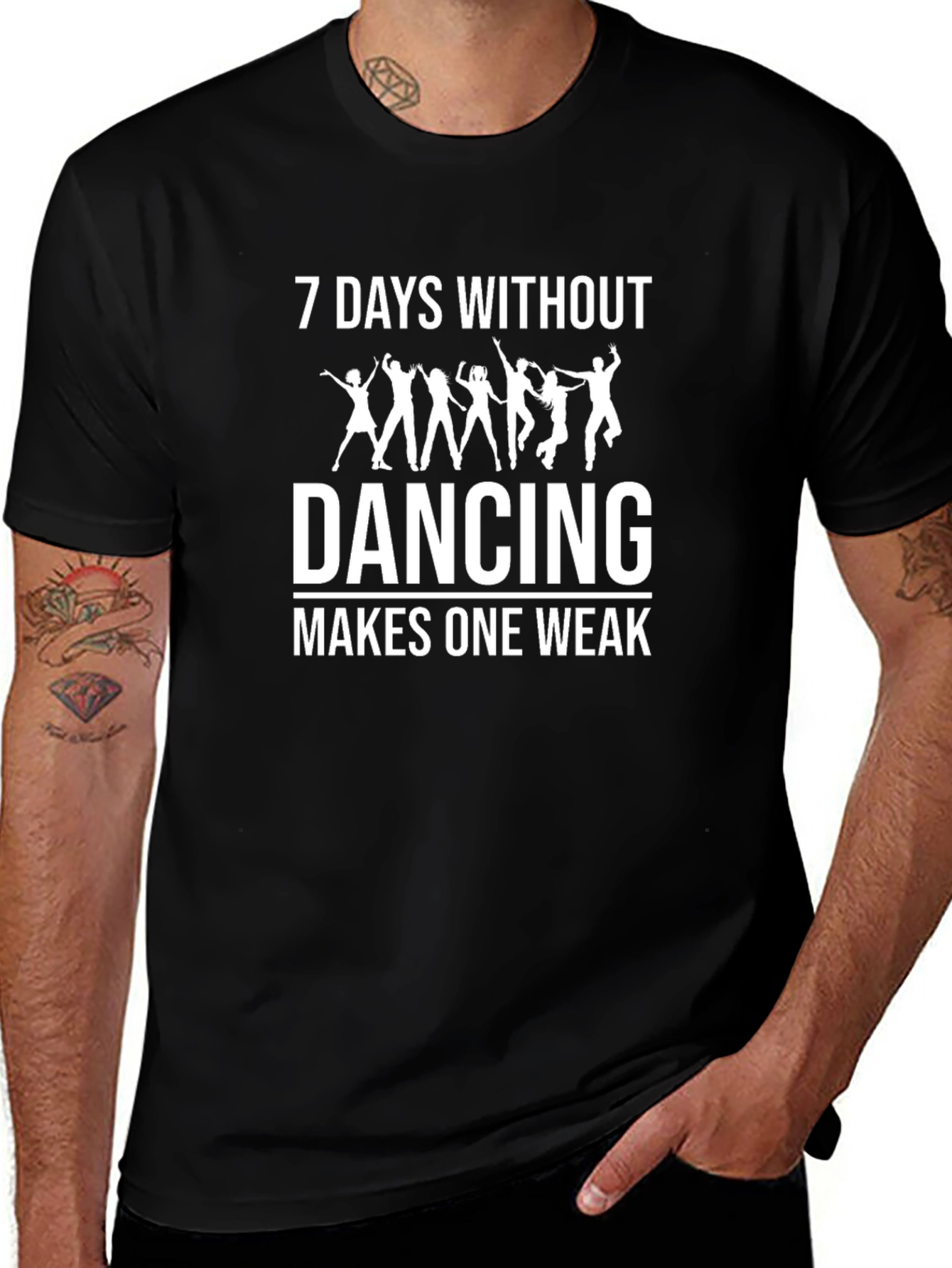 Dancing Makes One Weak T-Shirt