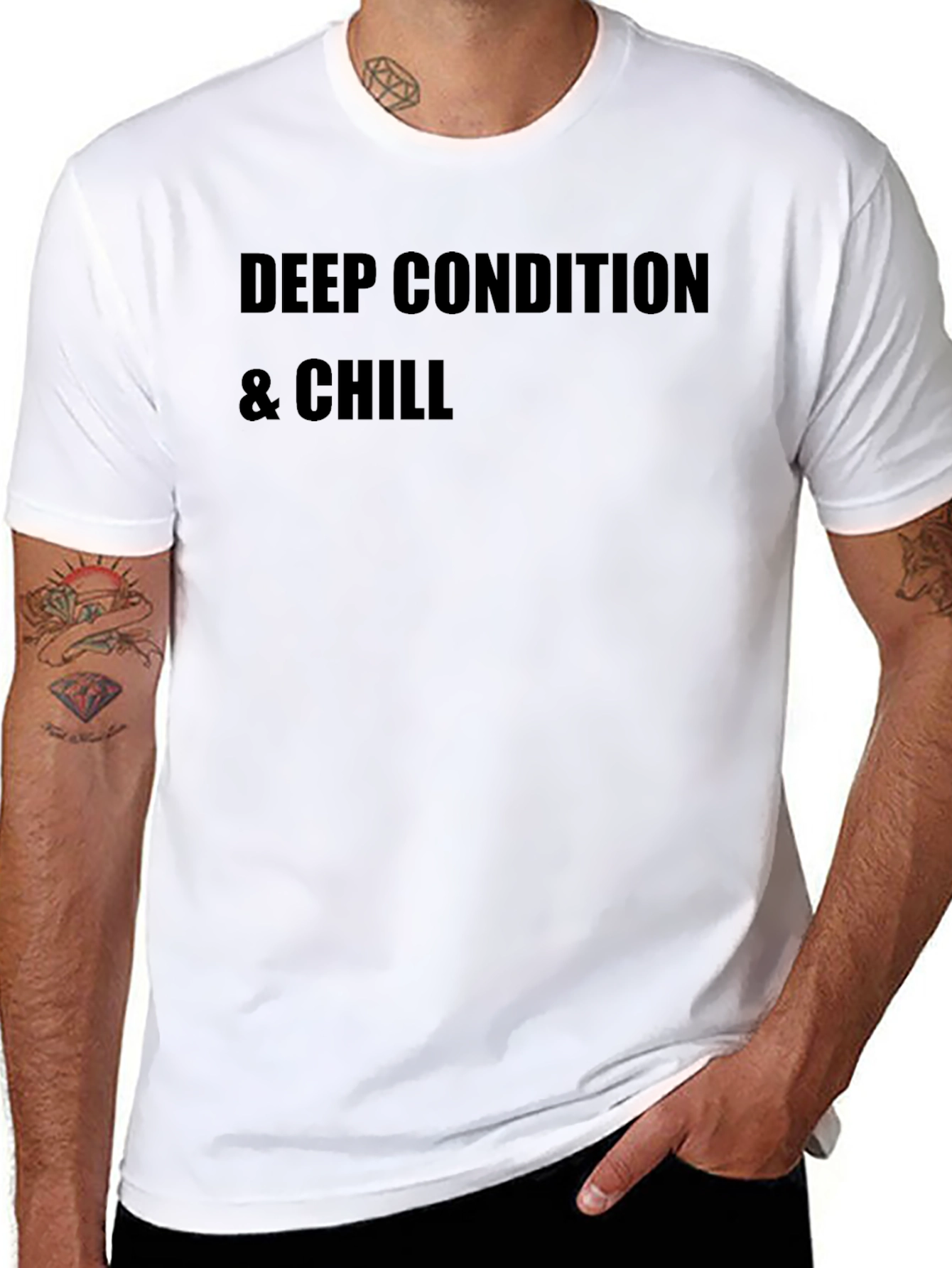Deep Condition & Chill Graphic Tee