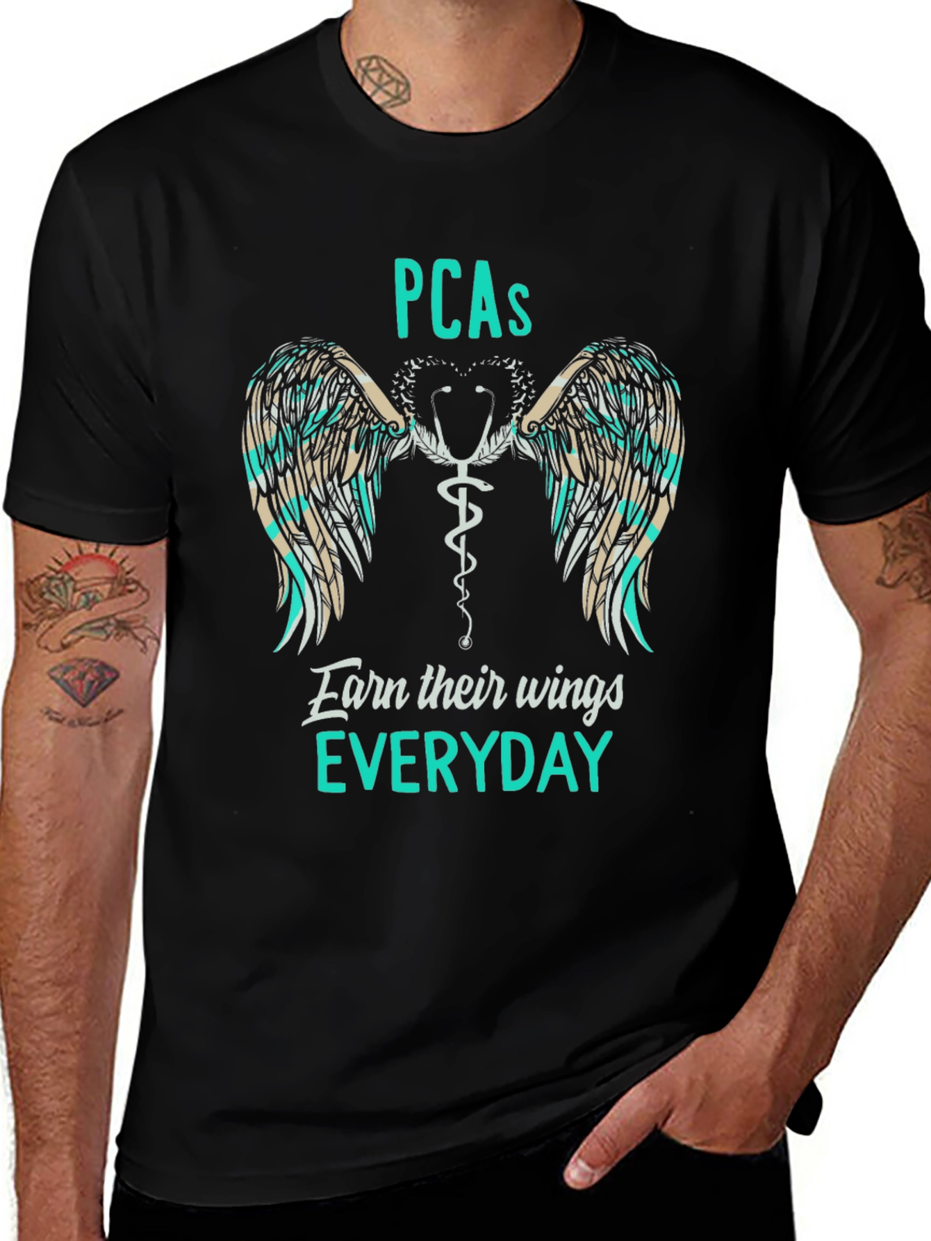 PCAs Earn Their Wings Everyday T-Shirt