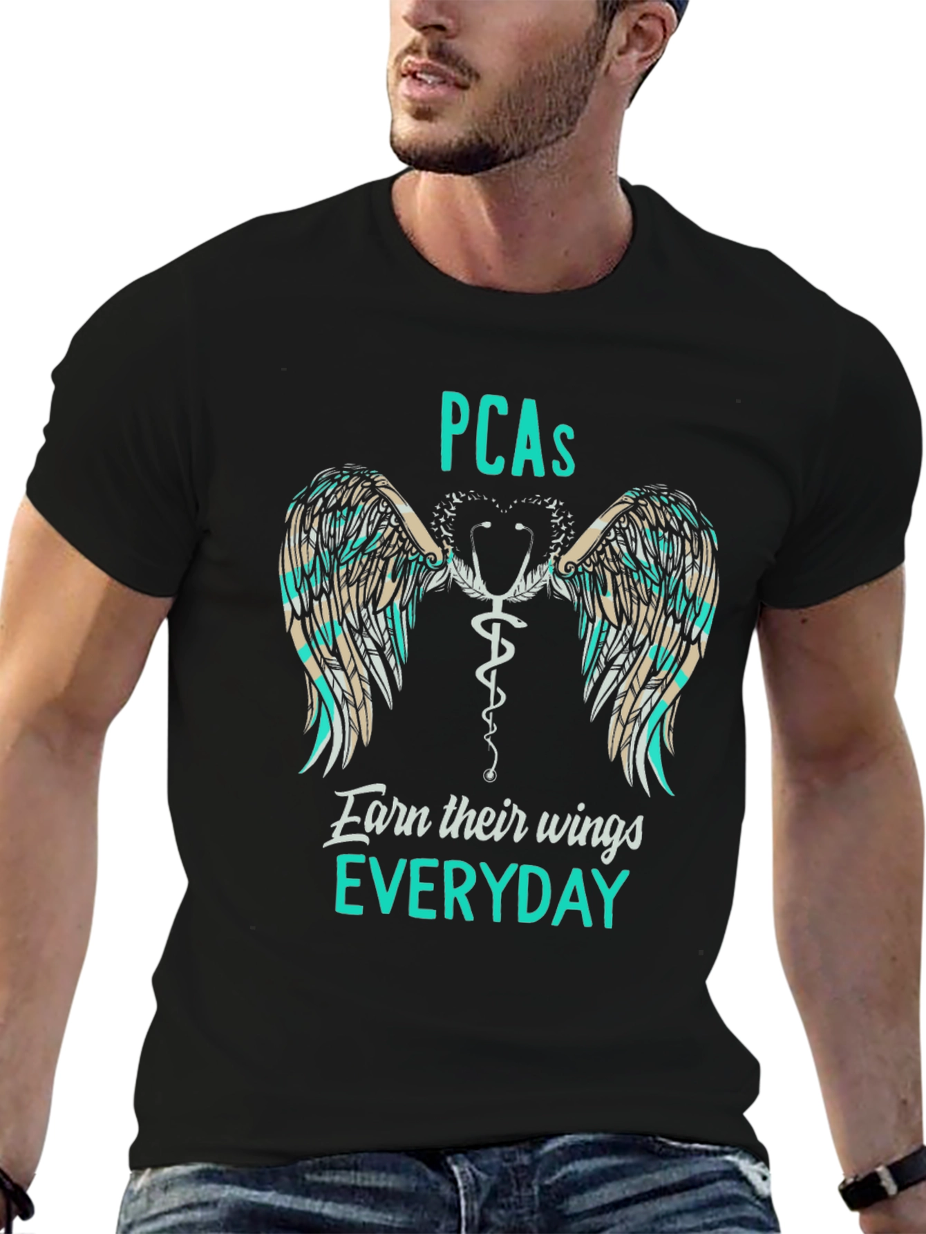 PCAs Earn Their Wings Everyday T-Shirt