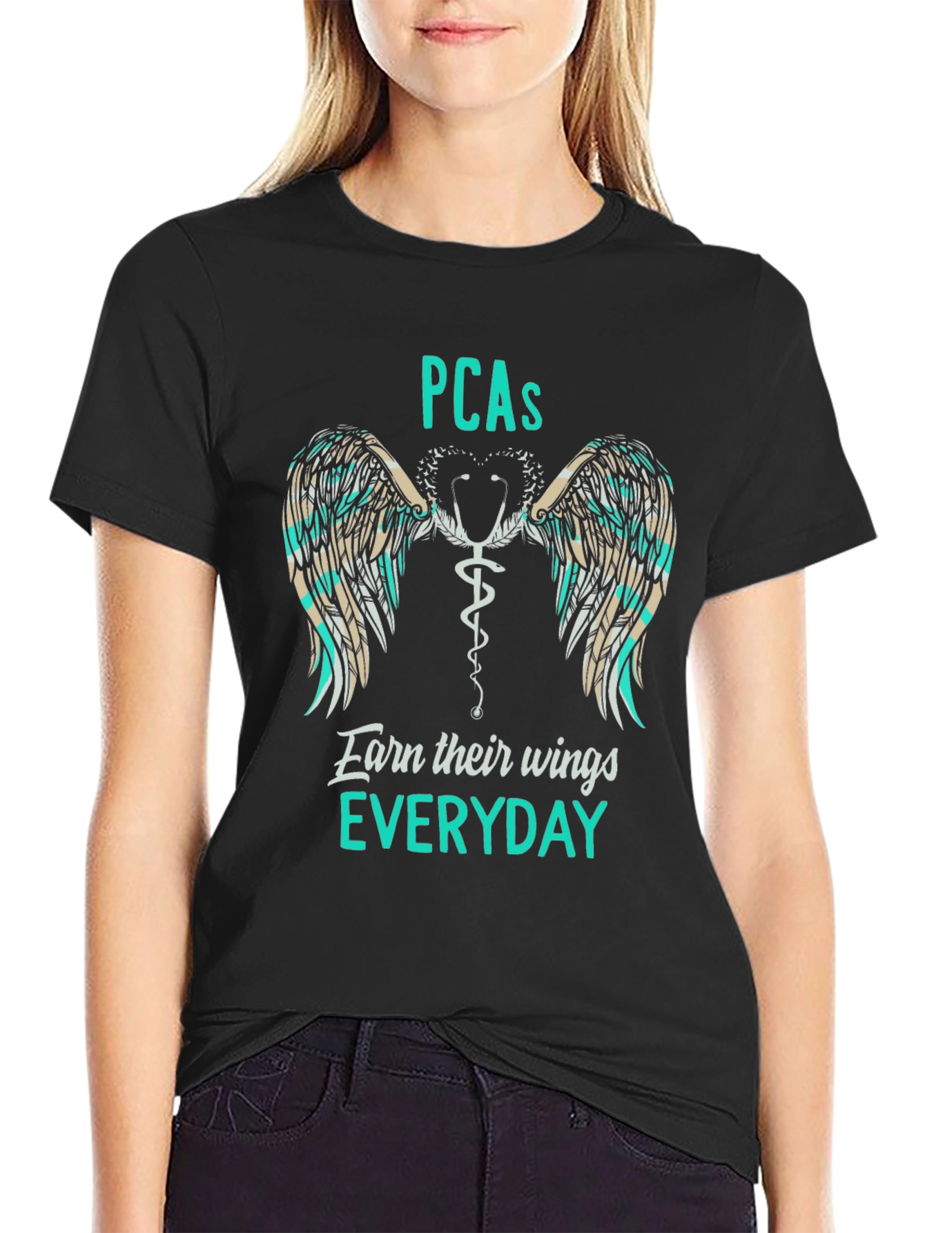 PCAs Earn Their Wings Everyday T-Shirt