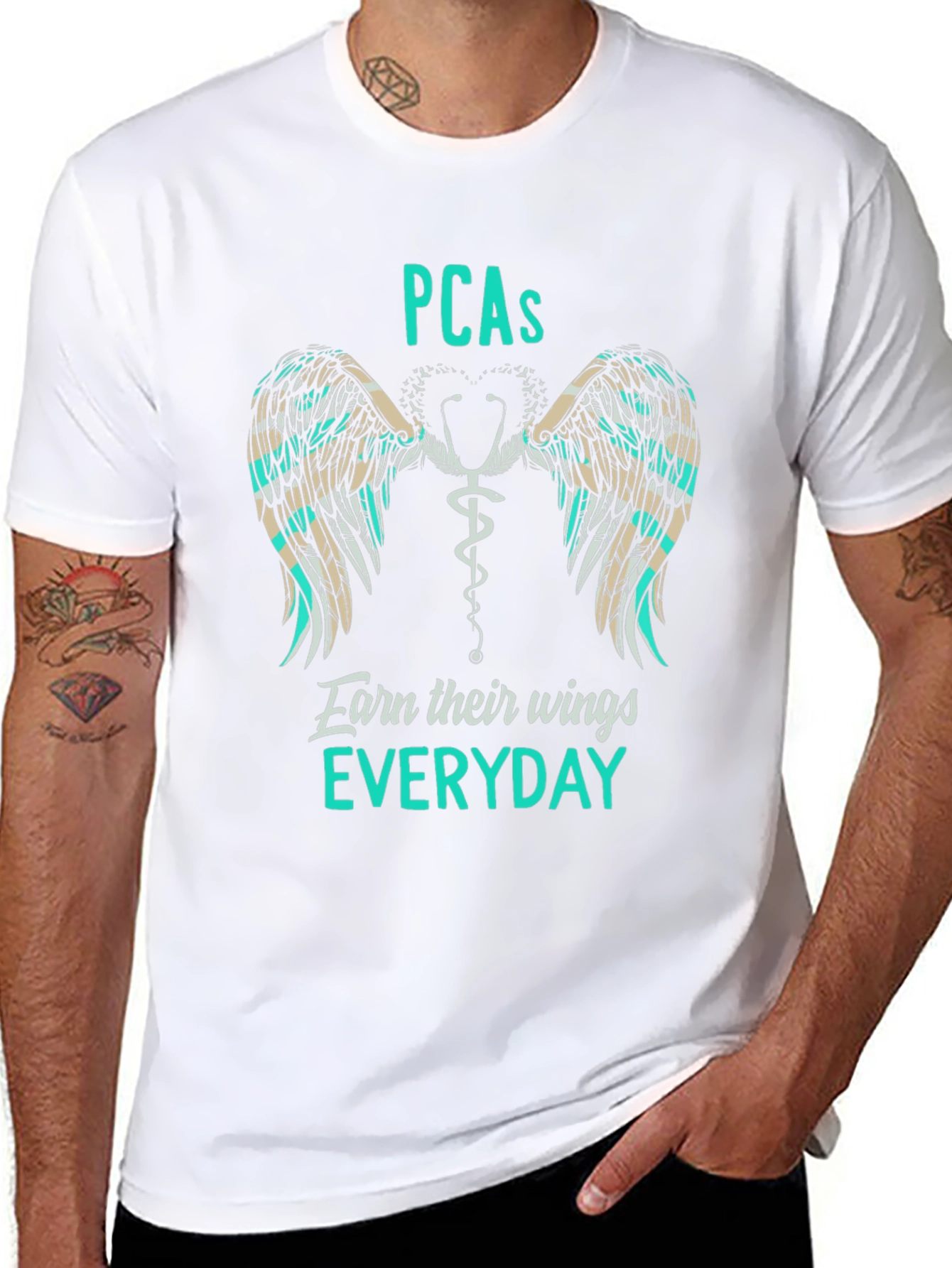 PCAs Earn Their Wings Everyday T-Shirt