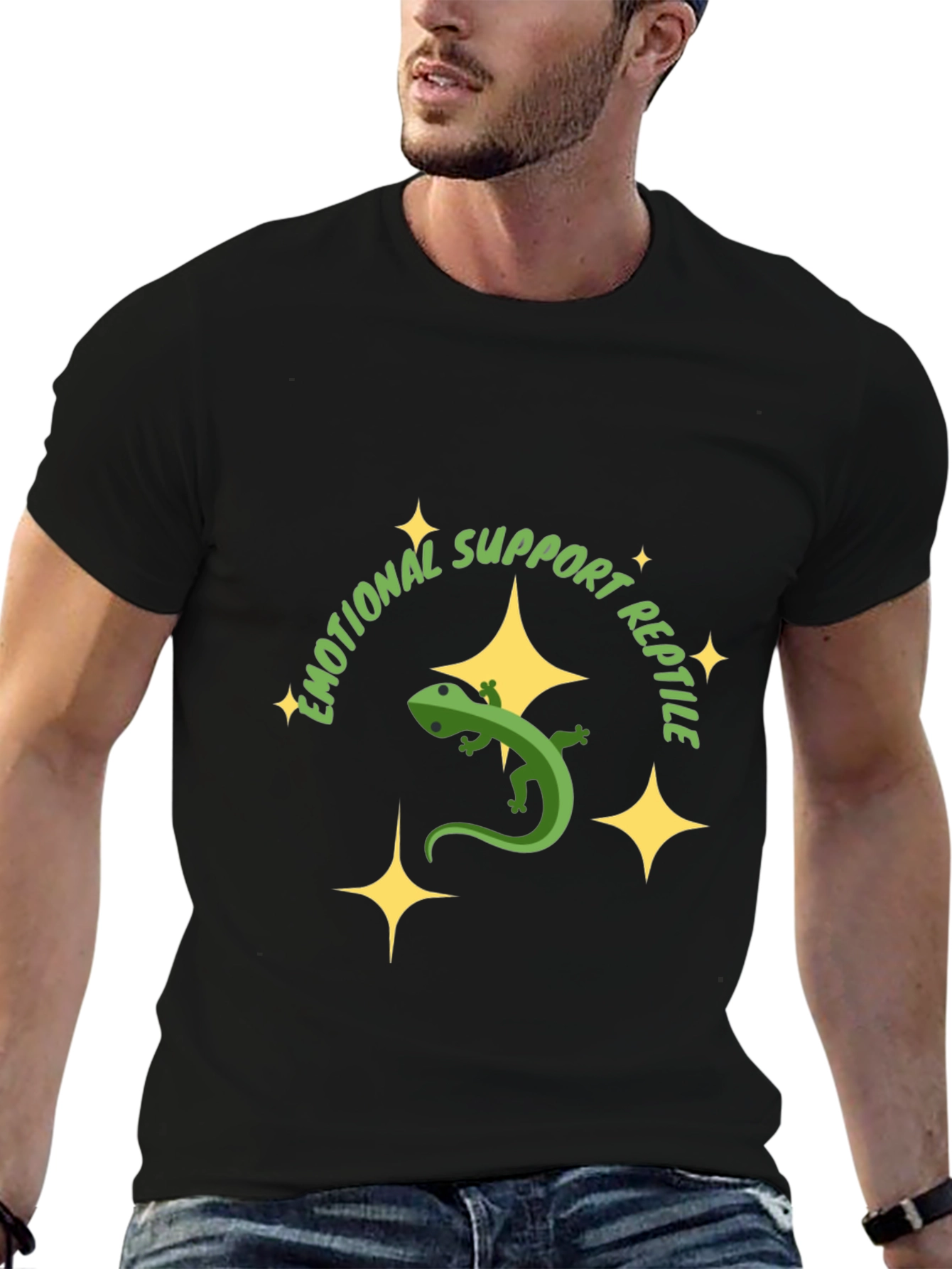 Emotional Support Reptile Graphic Tee