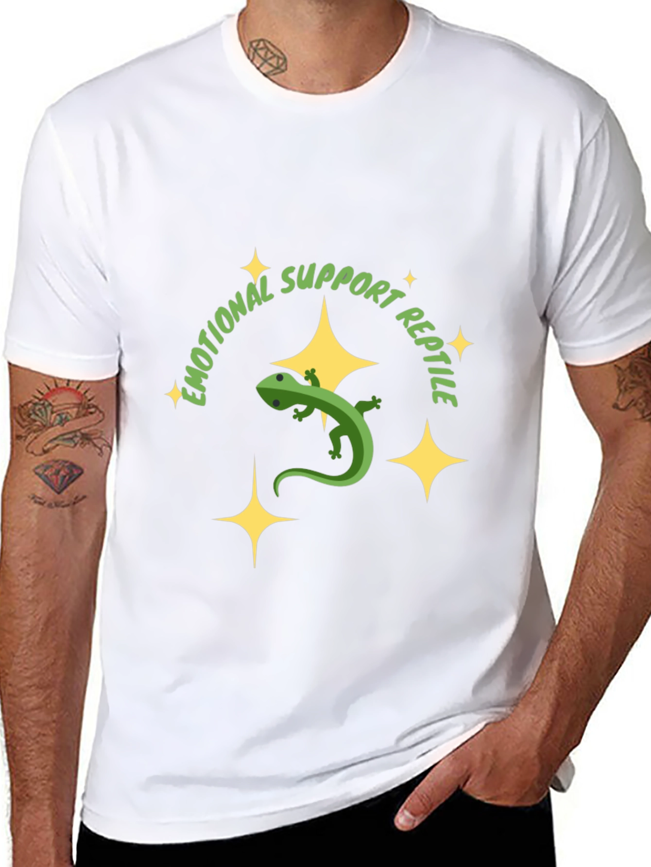 Emotional Support Reptile Graphic Tee