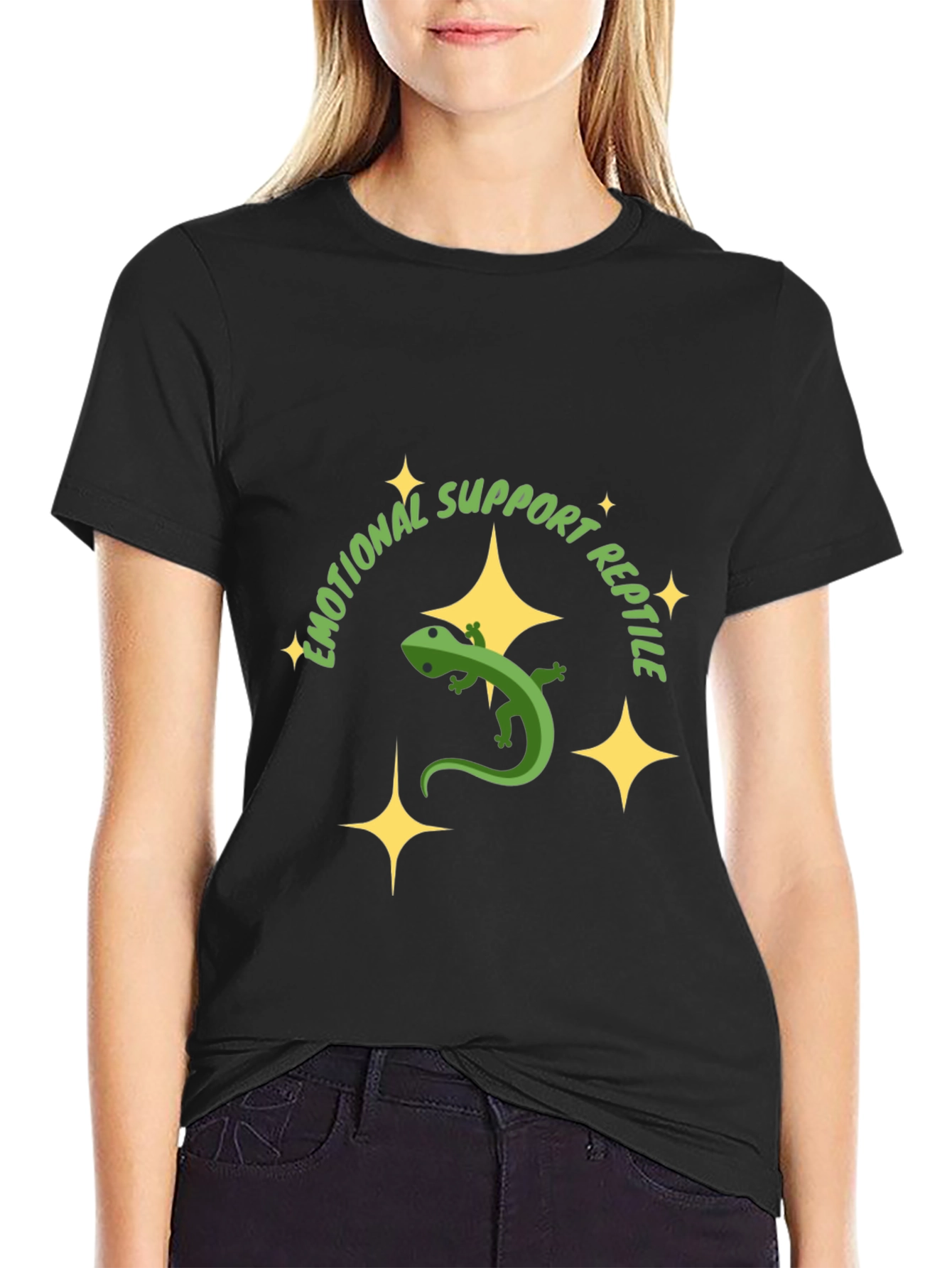 Emotional Support Reptile Graphic Tee