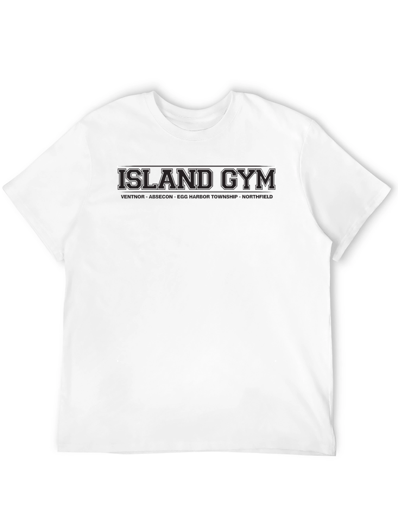 Island Gym Black T-Shirt