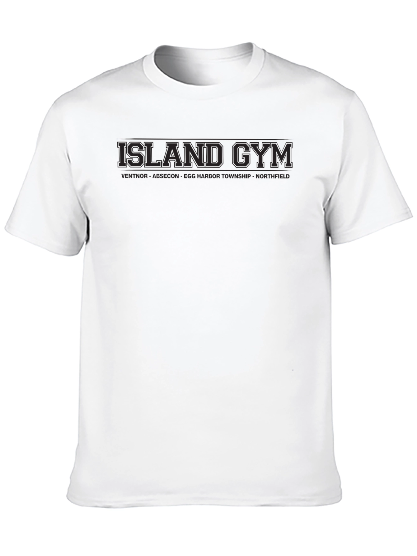 Island Gym Black T-Shirt