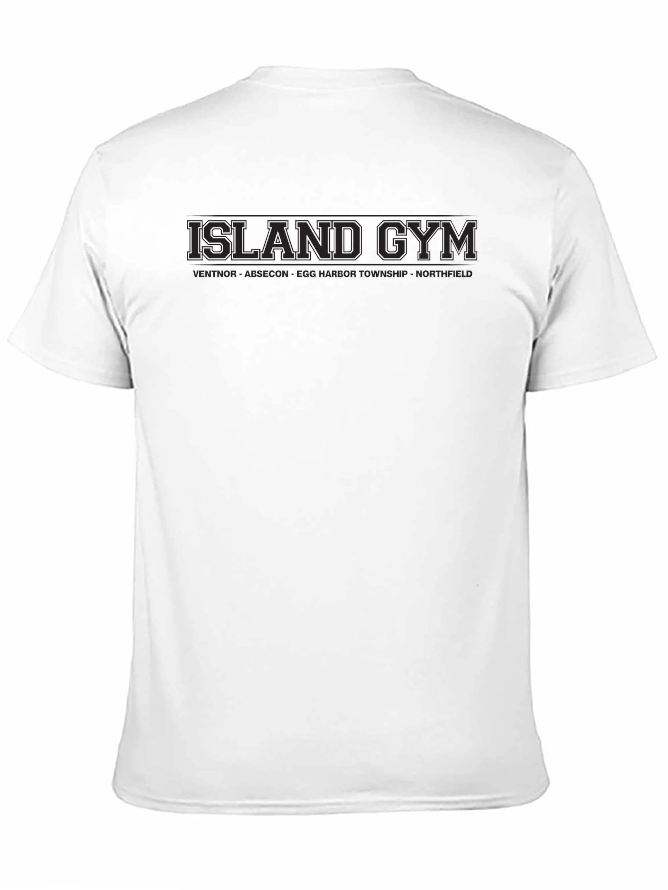 Island Gym Black T-Shirt