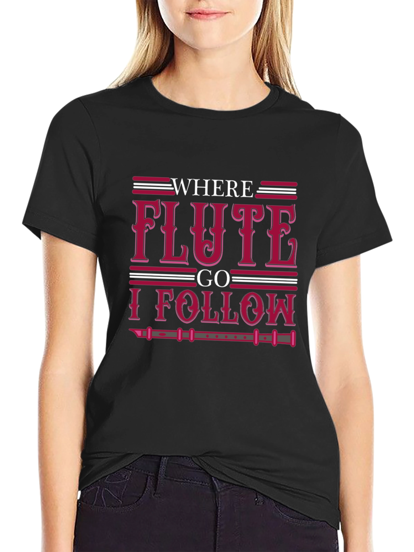Where Flute I Follow T-Shirt