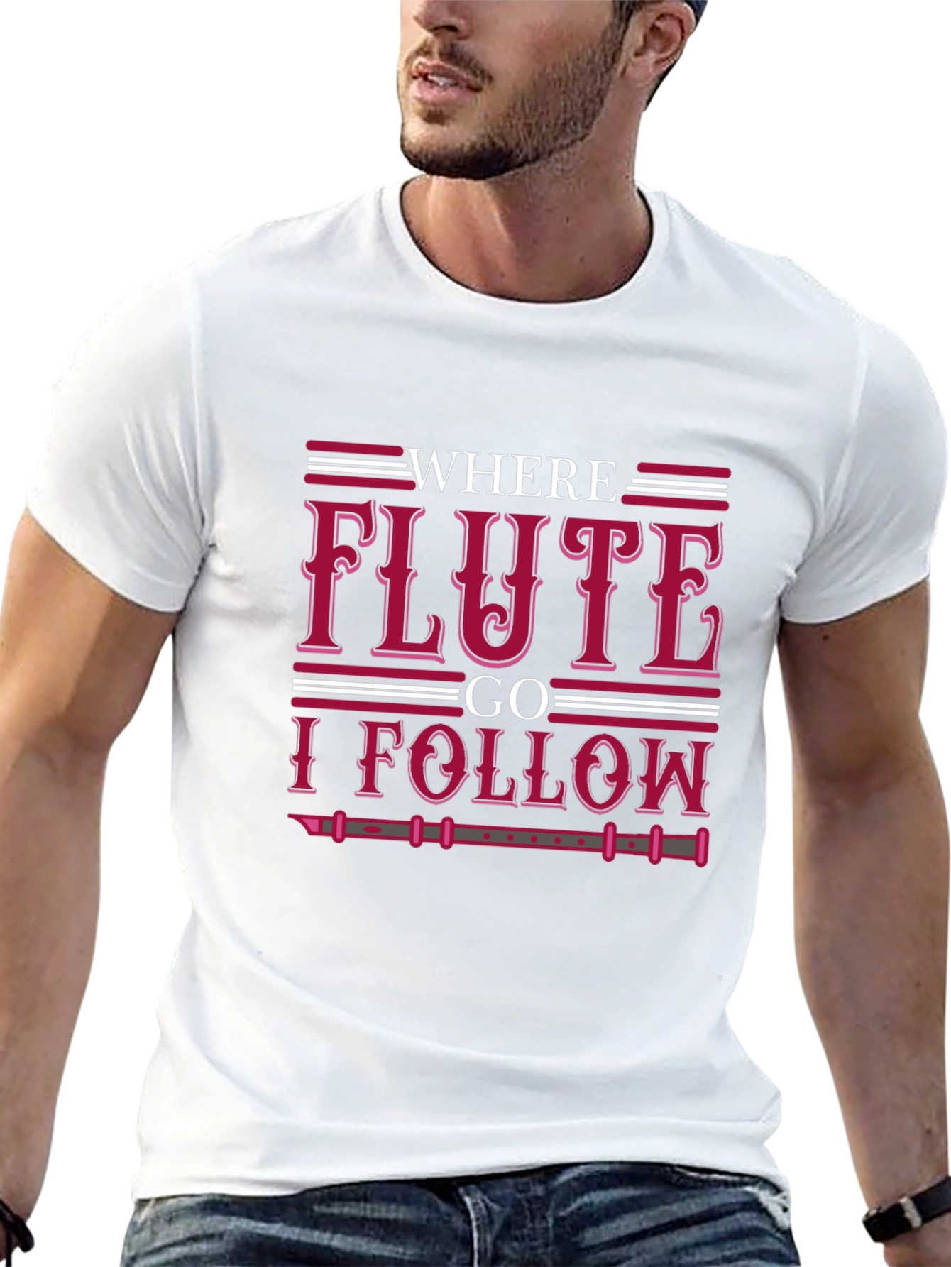 Where Flute I Follow T-Shirt