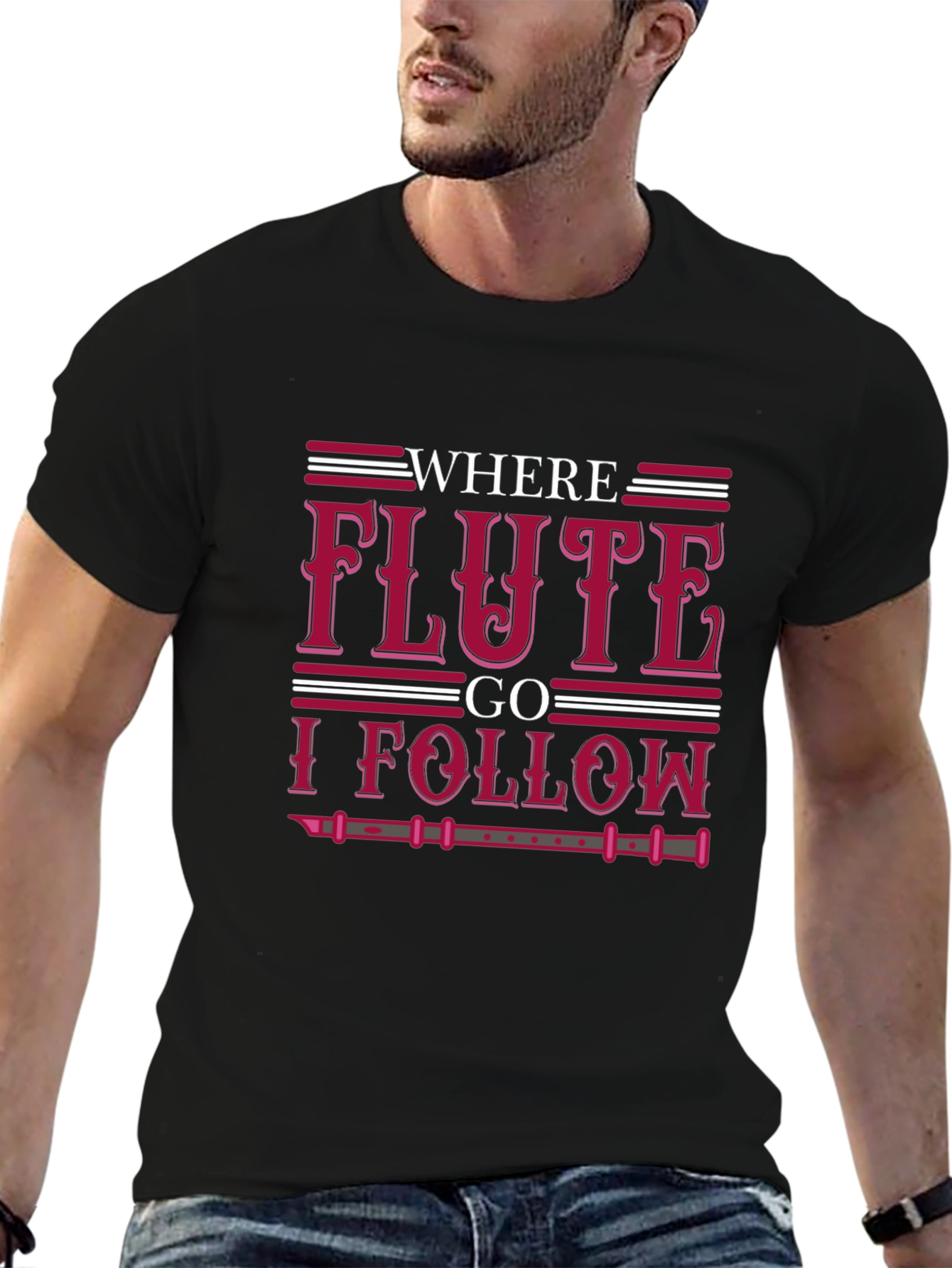 Where Flute I Follow T-Shirt