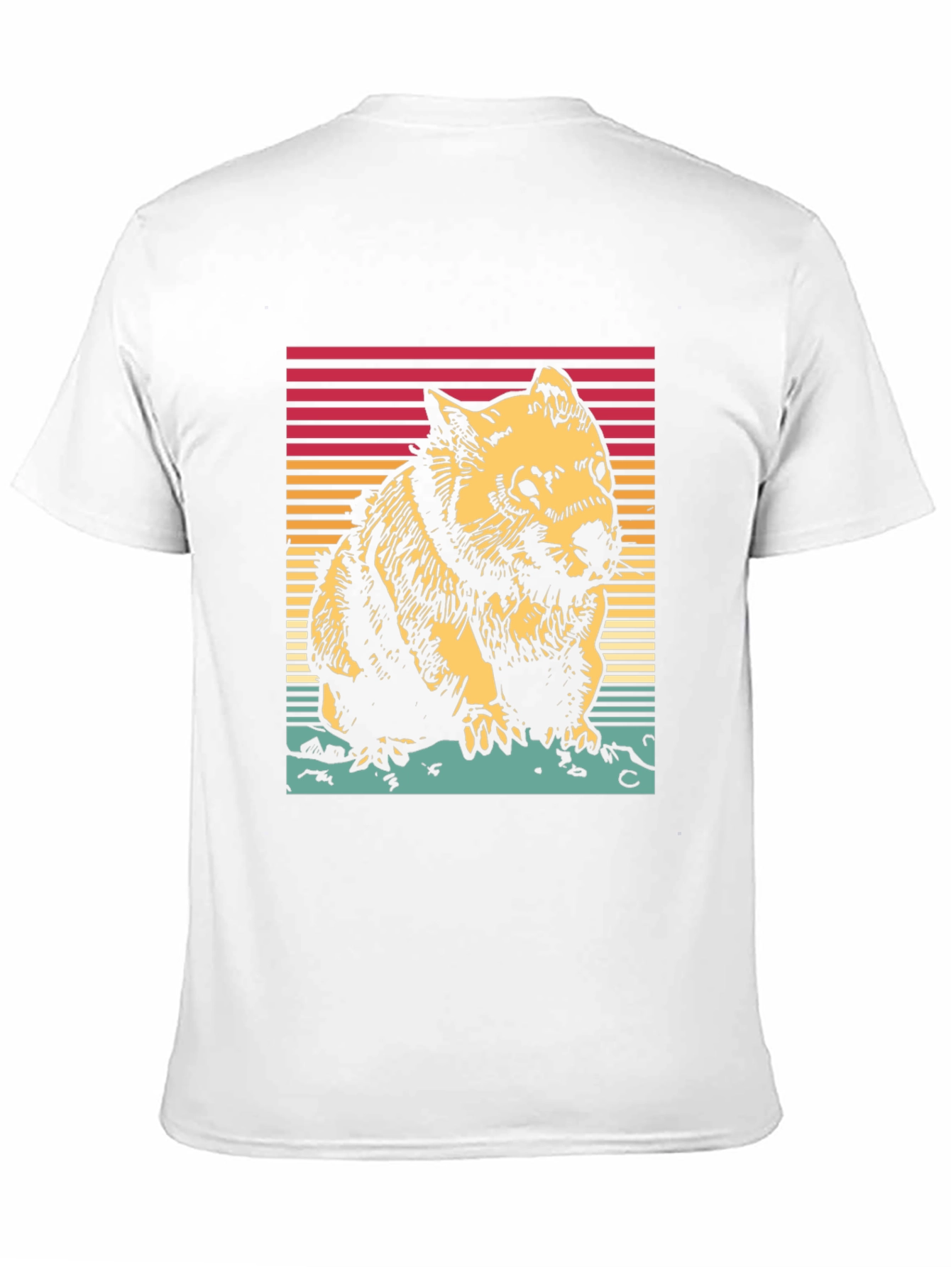 Retro Wombat T-Shirt - Classic Graphic Tee
