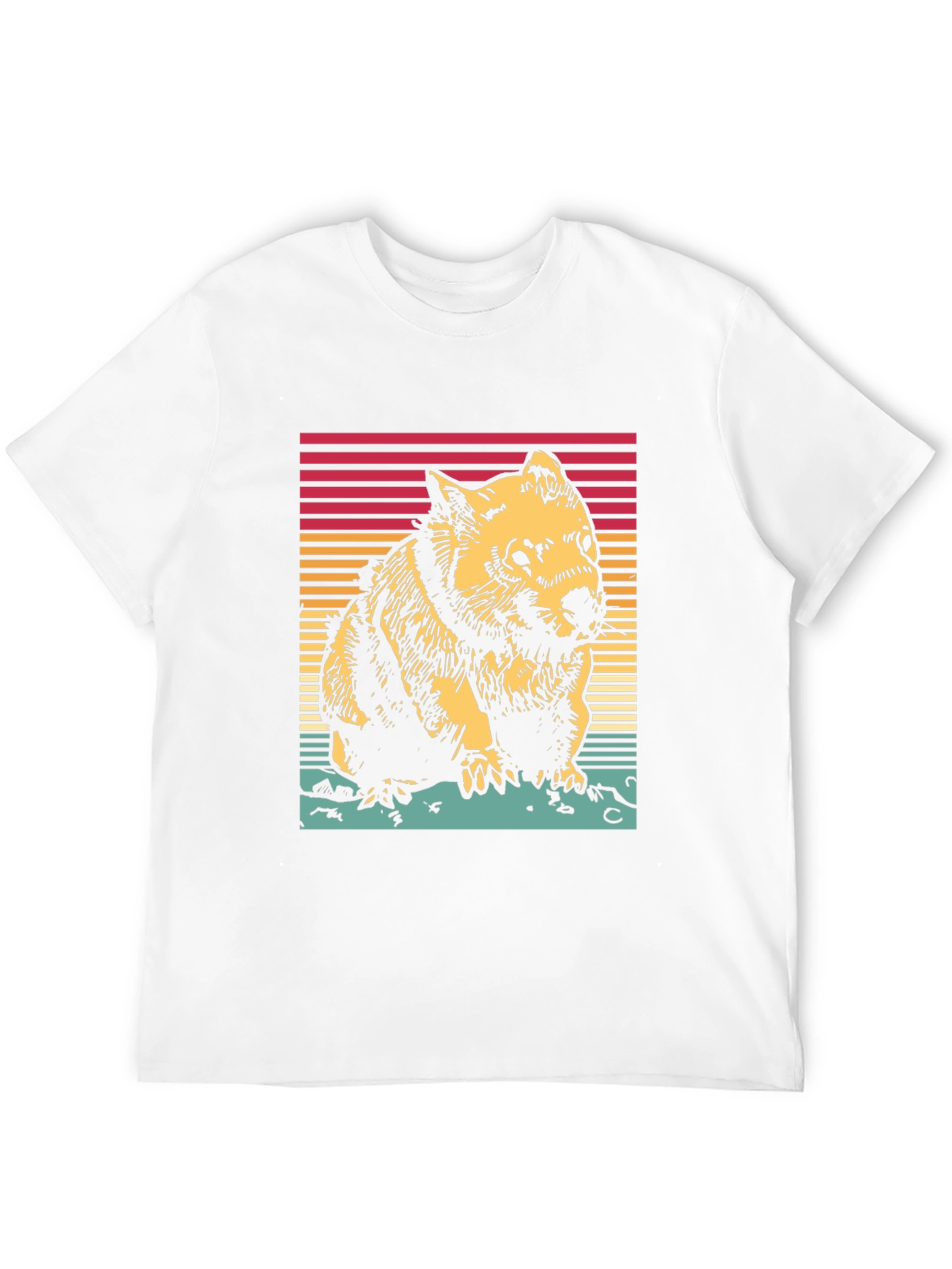 Retro Wombat T-Shirt - Classic Graphic Tee