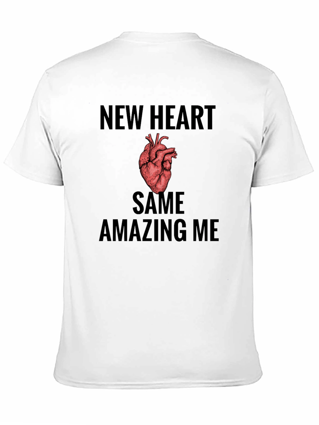 New Heart Same Amazing Me Graphic T-Shirt
