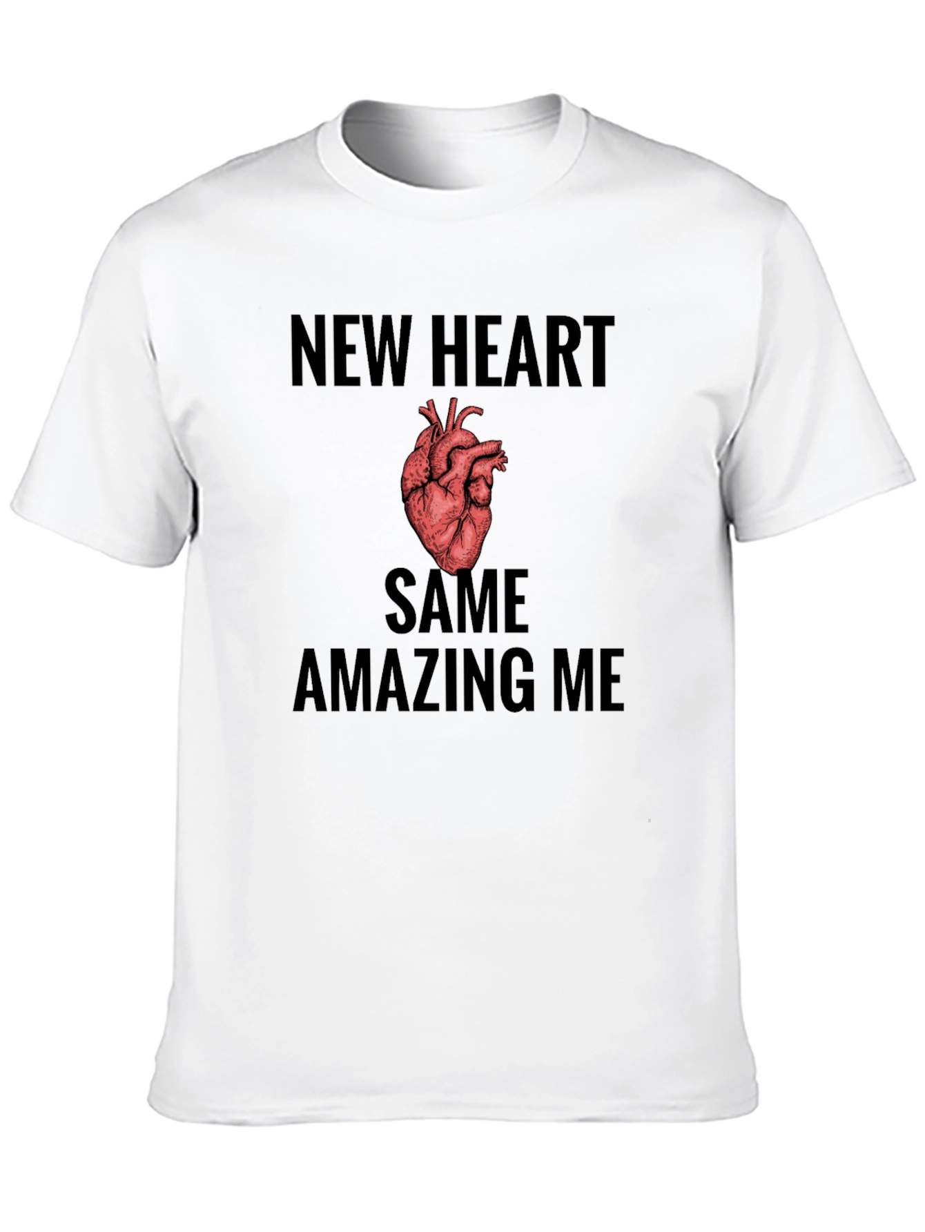 New Heart Same Amazing Me Graphic T-Shirt