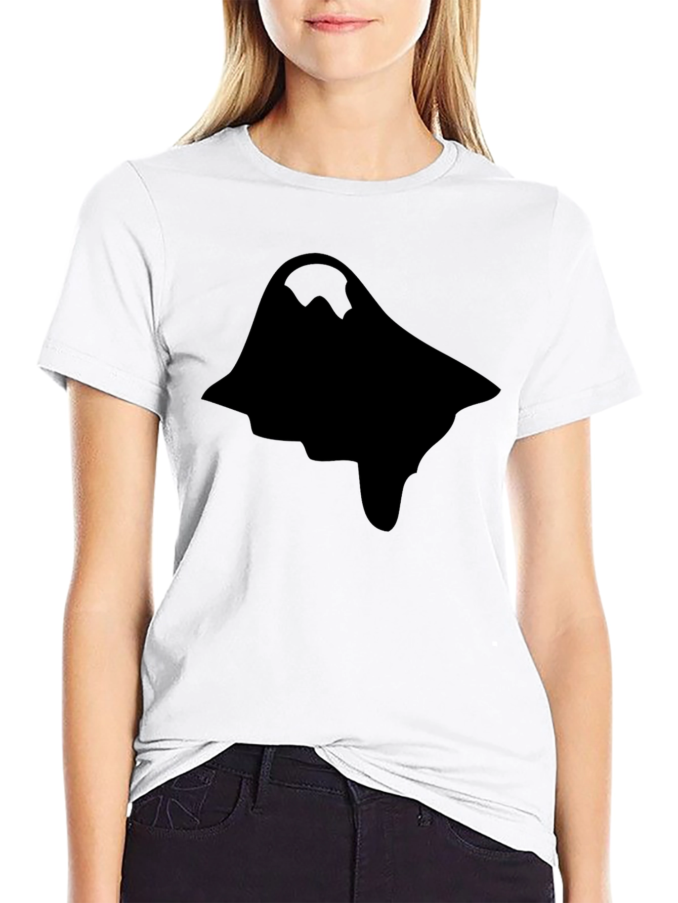 Mens Graphic Print Black Short Sleeve T-Shirt
