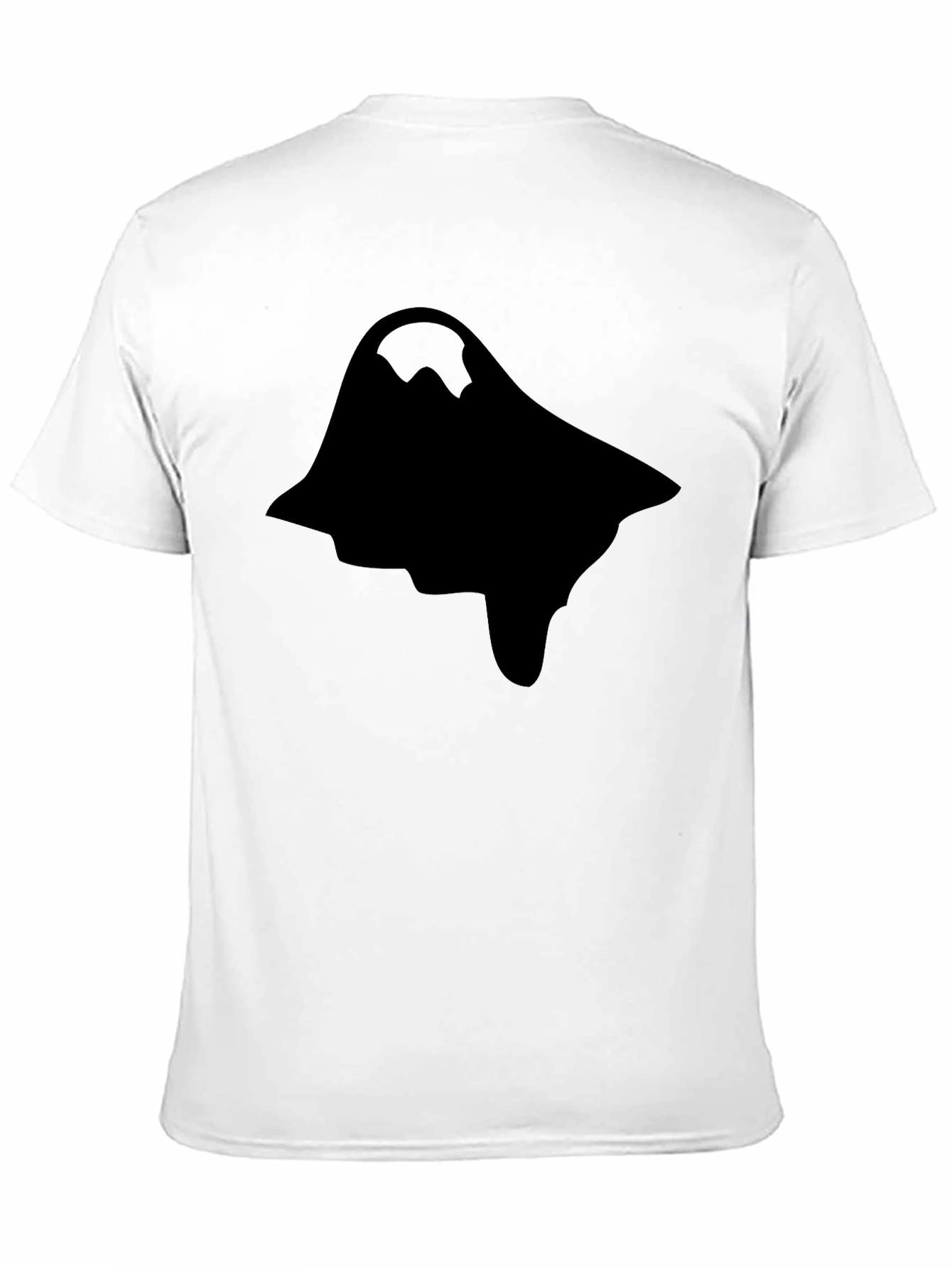 Mens Graphic Print Black Short Sleeve T-Shirt