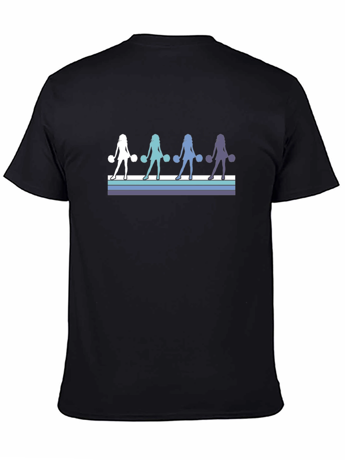 Retro Cheerleader Graphic T-Shirt